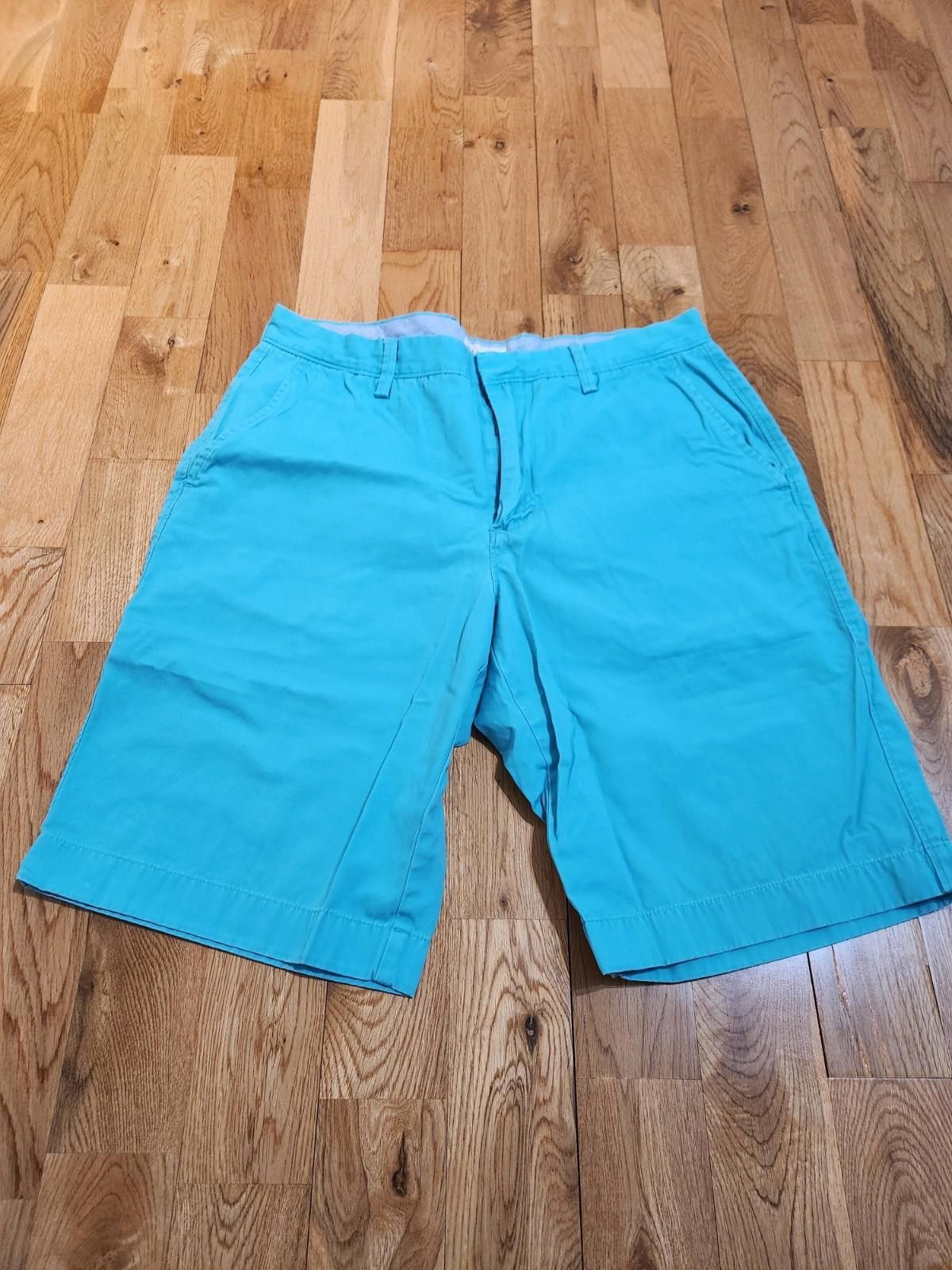 J.Crew Vintage J.Crew Casual Chino Shorts Teal Turquoise Men's 32 Size US 33 - 1 Thumbnail