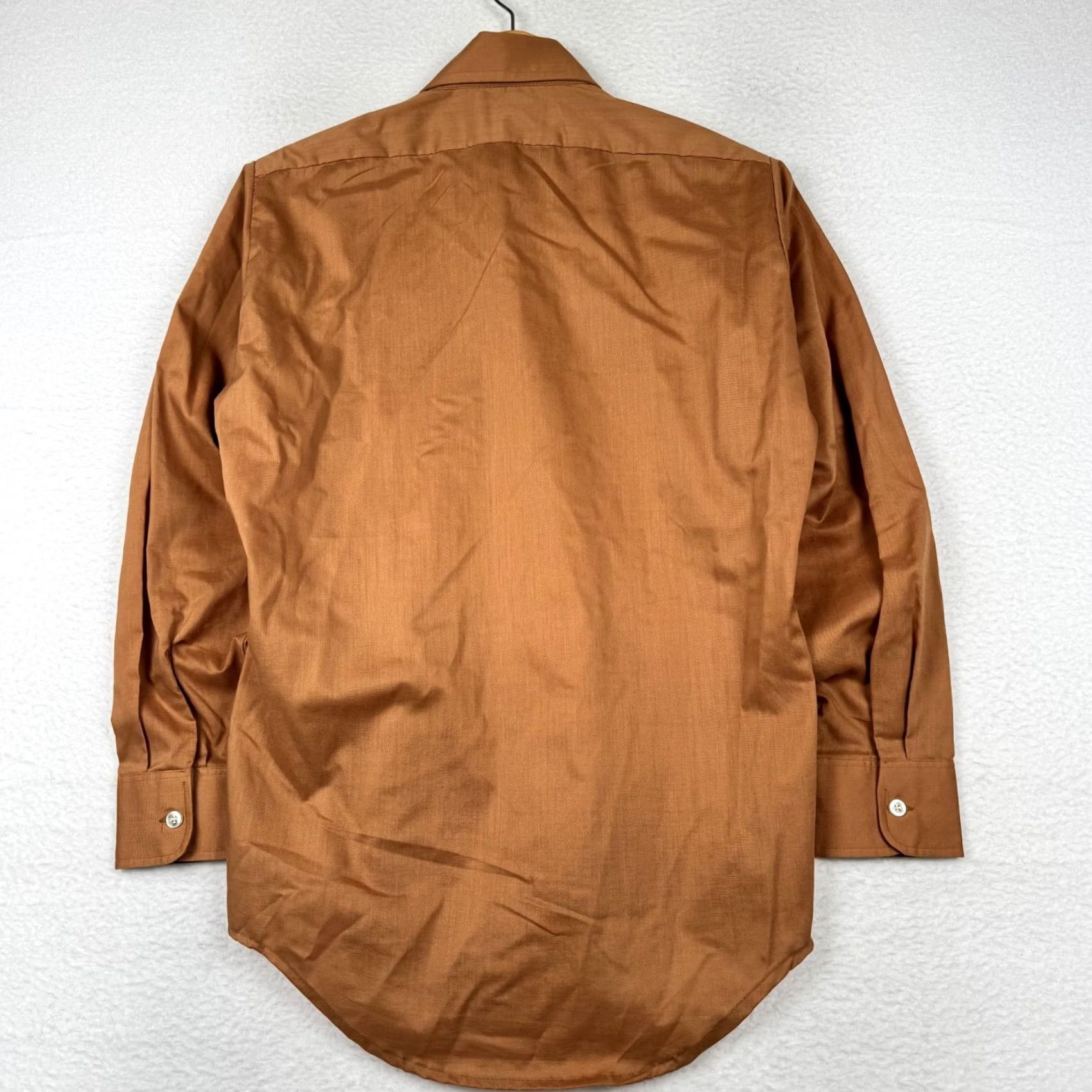 Vintage VINTAGE K Mart Western Shirt XL Men’s 14.5-32 Orange Rockabilly 1970s Long Sleeve USA Size US XL / EU 56 / 4 - 6 Thumbnail