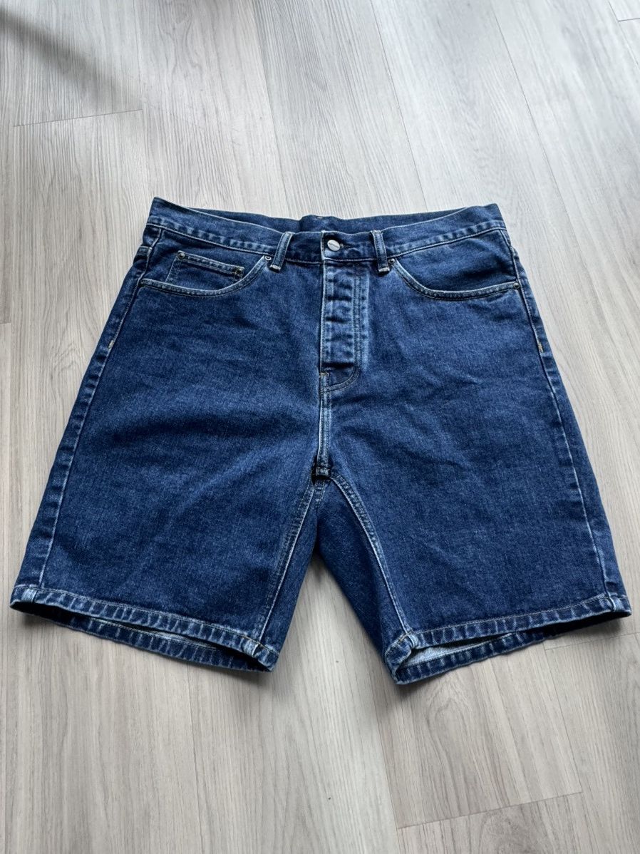 Carhartt Wip Carhartt Newel Demin Short Size US 34 / EU 50 - 2 Thumbnail