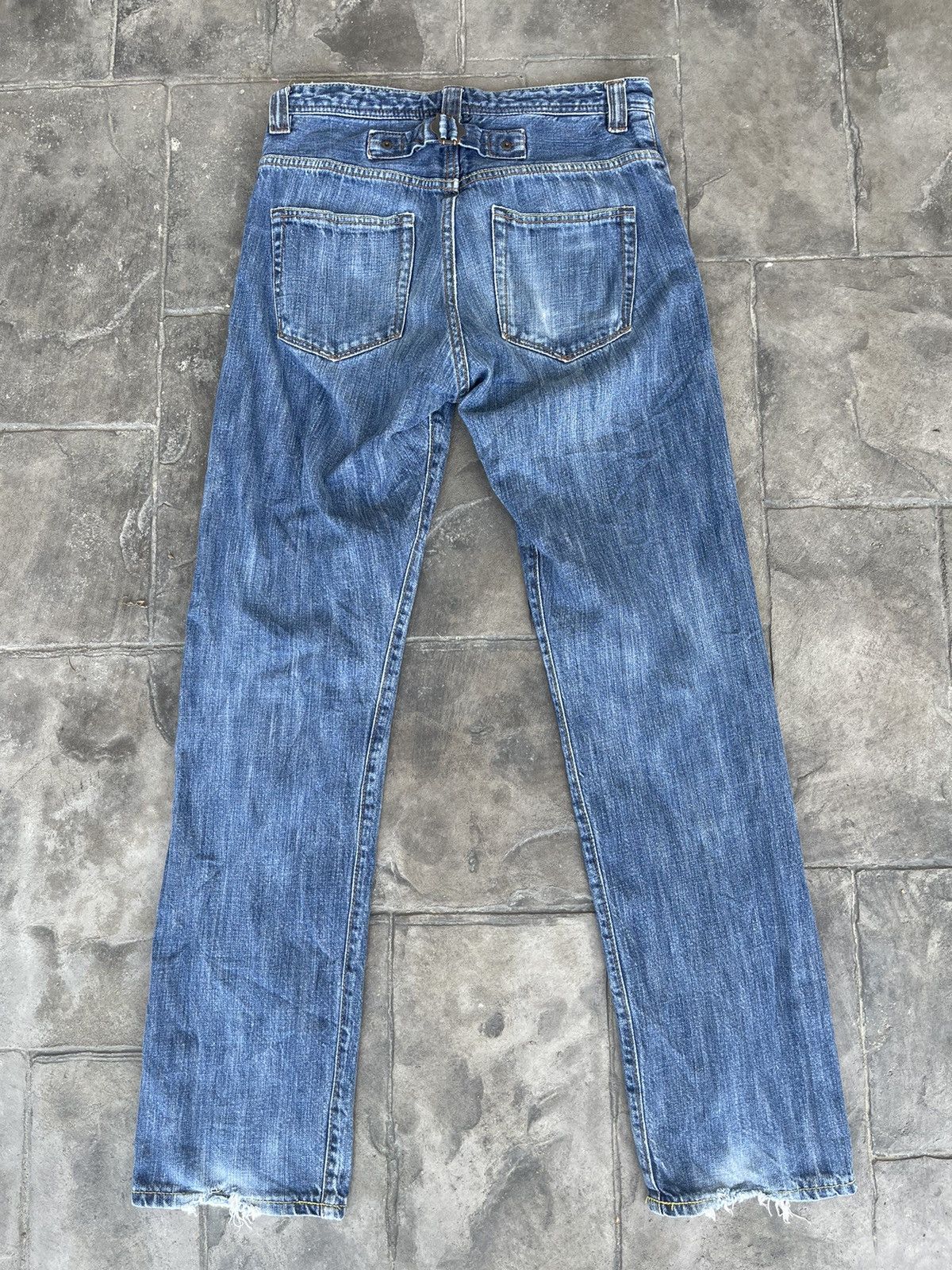 Japanese Brand JAPAN MADE Grand Global Okayama Denim Selvedge Buckle Back Size US 29 - 11 Thumbnail