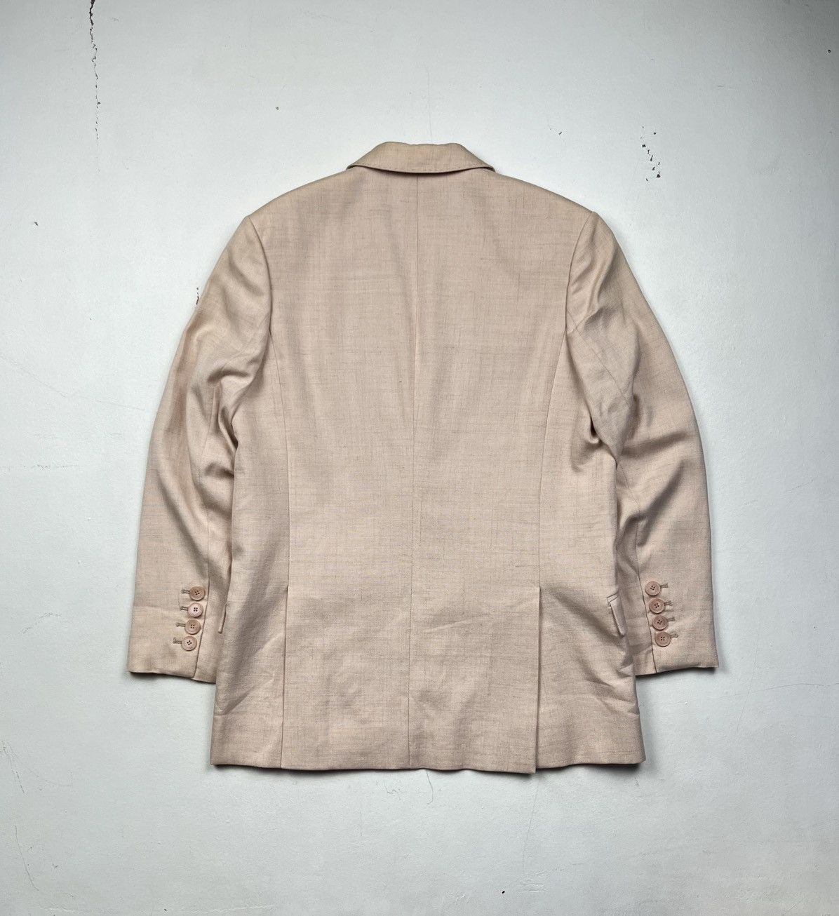 Stella McCartney Stella McCartney 2018 Viscose-Linen Tailored Blazer Size XXS / US 00 / IT 34 - 16 Thumbnail