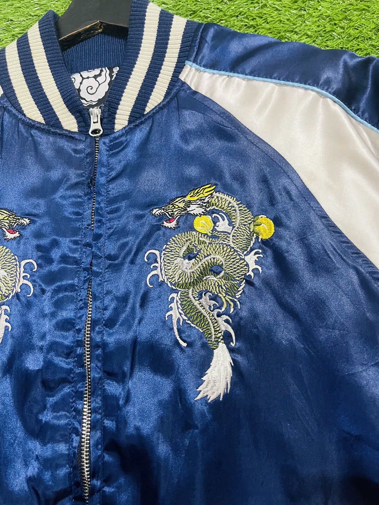 Japanese Brand Sukajan Dragon Zipper Jacket (20) Size US L / EU 52-54 / 3 - 11 Thumbnail
