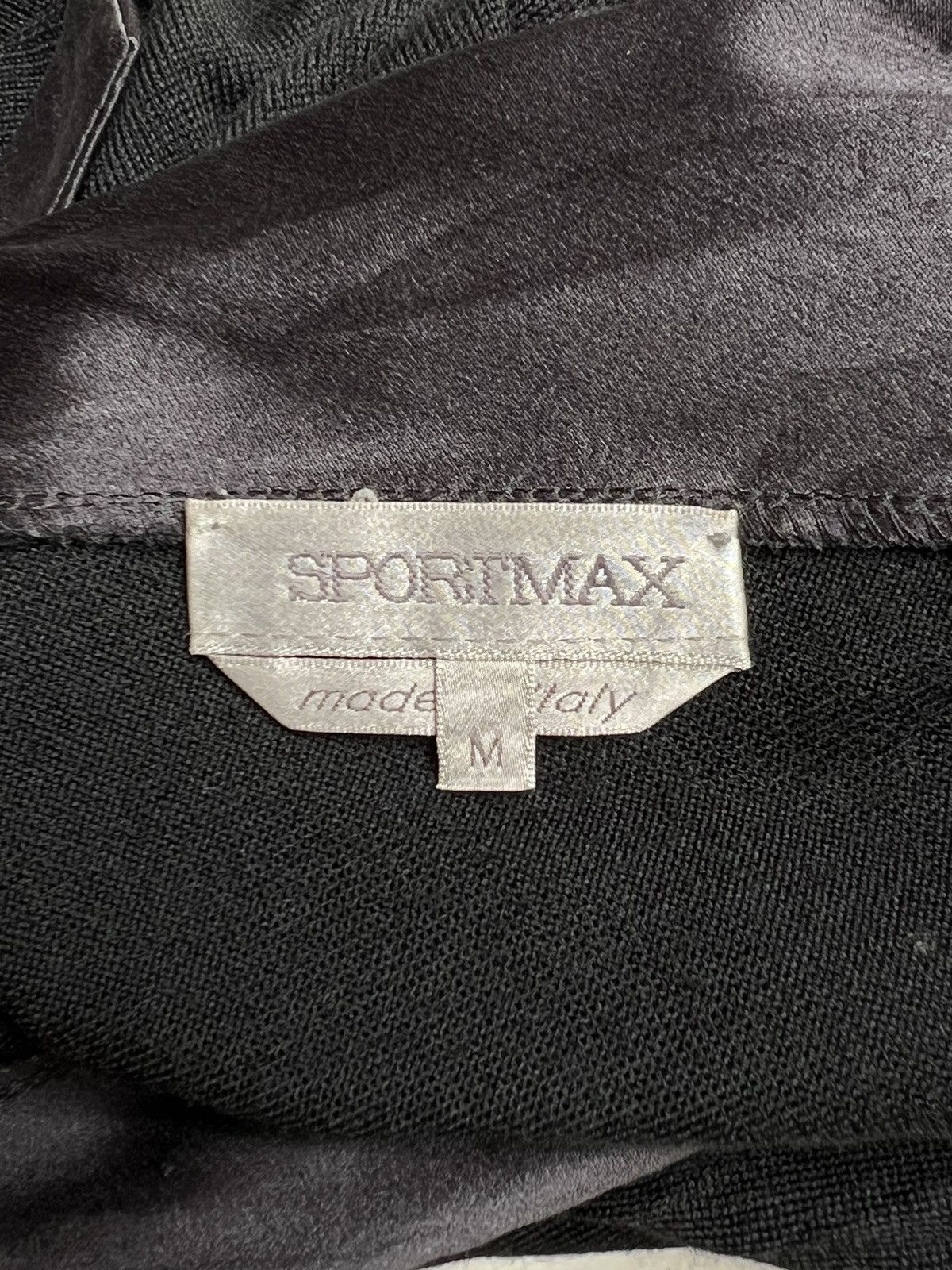 Sportmax SPORTMAX Black Sleeveless T-shirt Size XS / US 0-2 / IT 36-38 - 6 Thumbnail