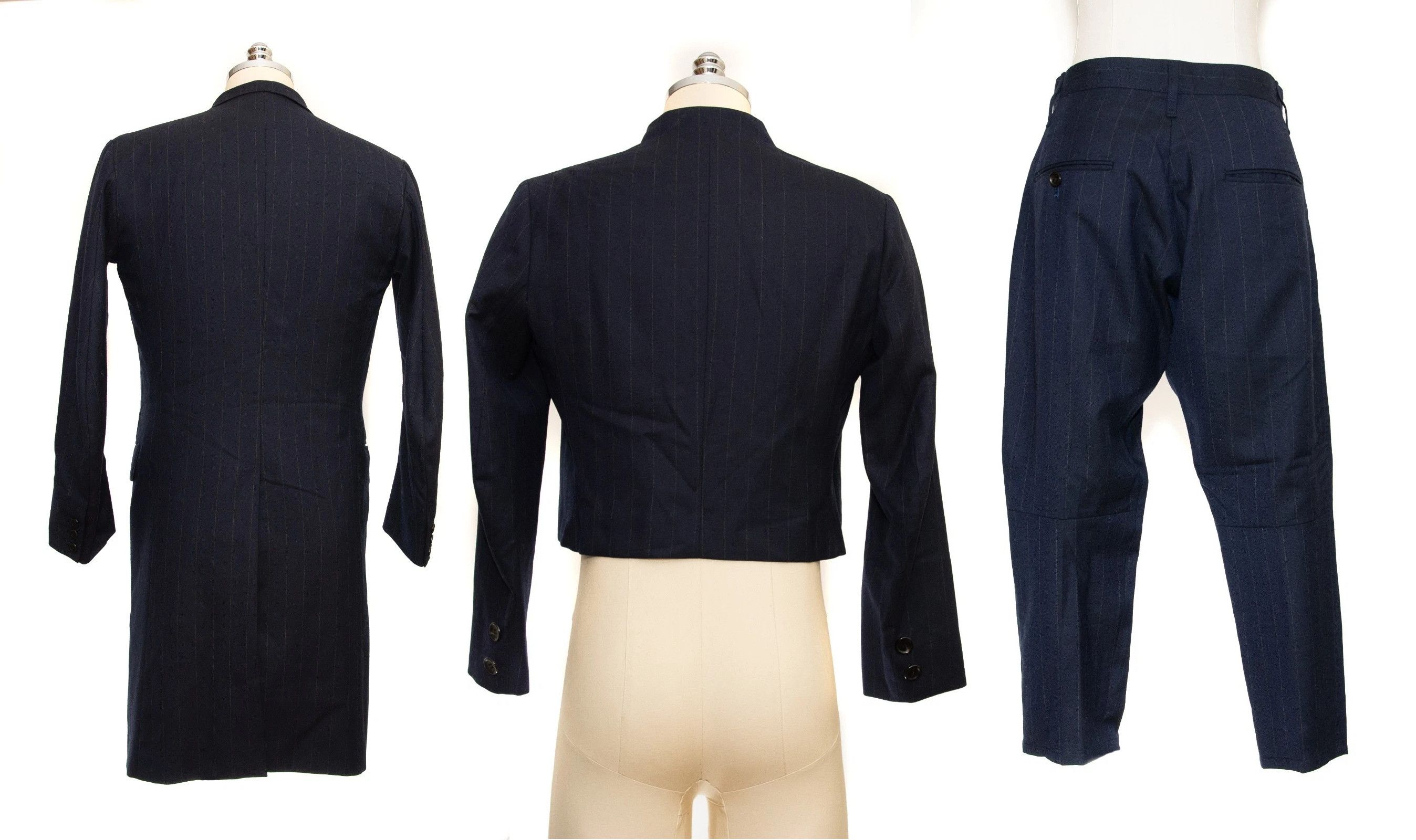 Christopher Nemeth Cristopher Nemeth Wool Coat, Vest and Trousers (BUNDLE) Size 40R - 2 Thumbnail