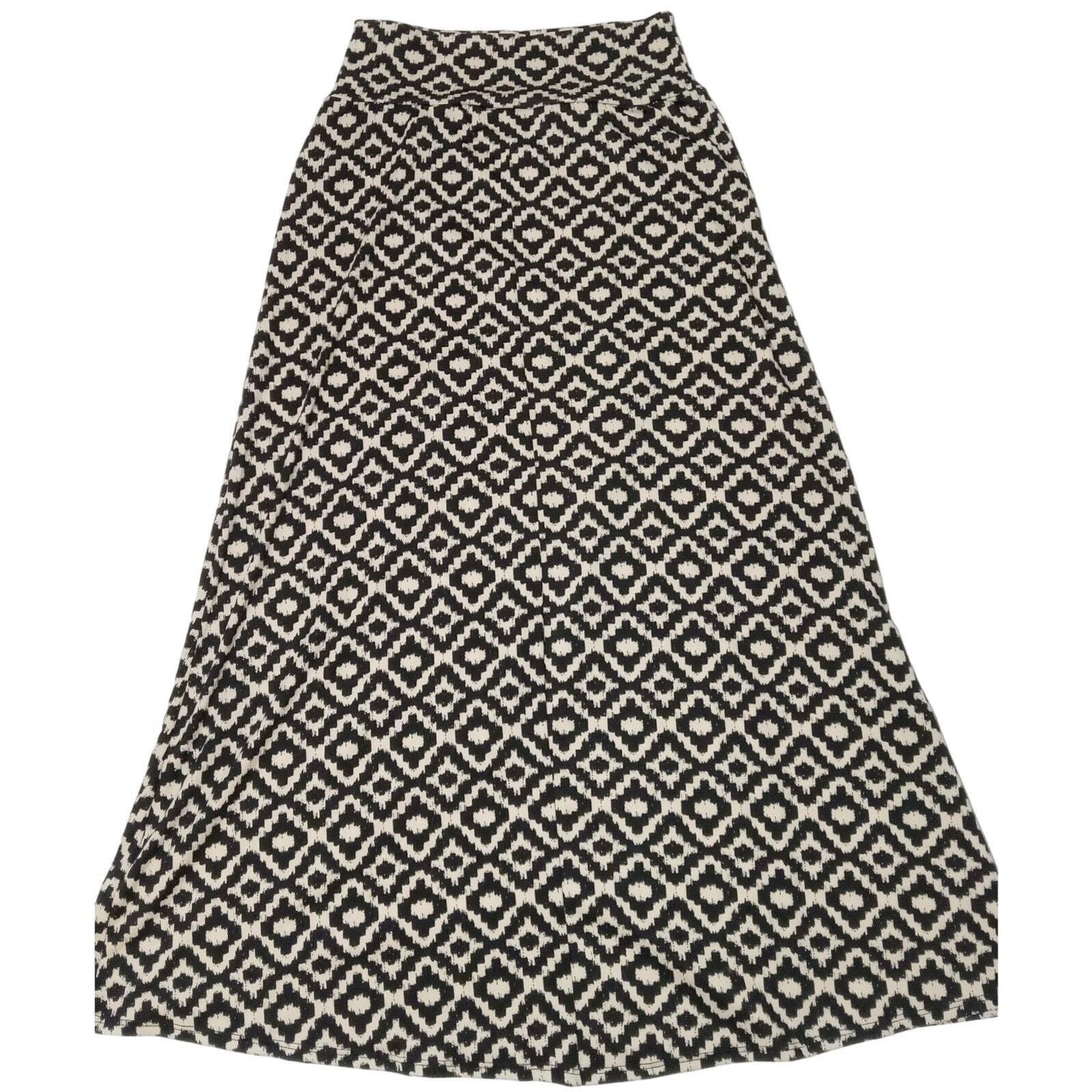 & Other Stories New Direction Skirt S (26X38 Women Argyle Maxi Elastic Waist Size 26" / US 2 / IT 38 - 3 Thumbnail