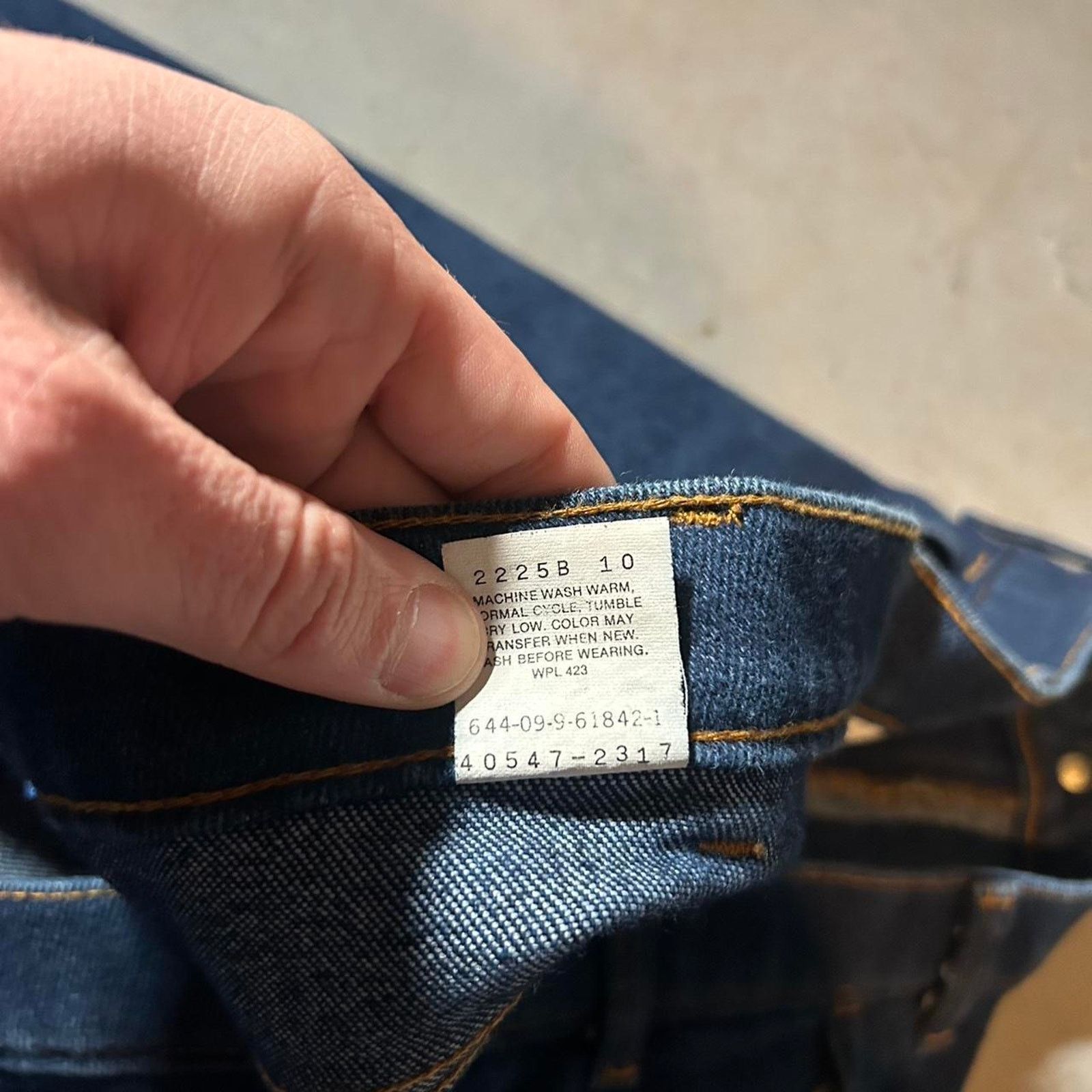Levi's 80s blue levi jeans pants Size US 40 / EU 56 - 3 Thumbnail