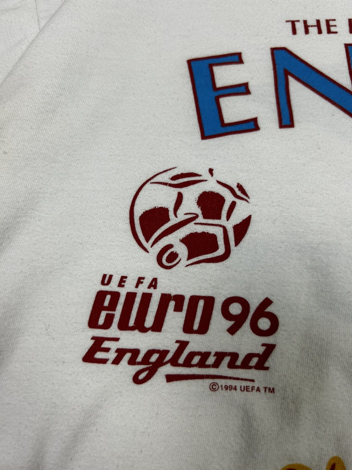Umbro Vintage T-Shirt 90s Umbro England National Team Big Logo Size US XL / EU 56 / 4 - 10 Thumbnail