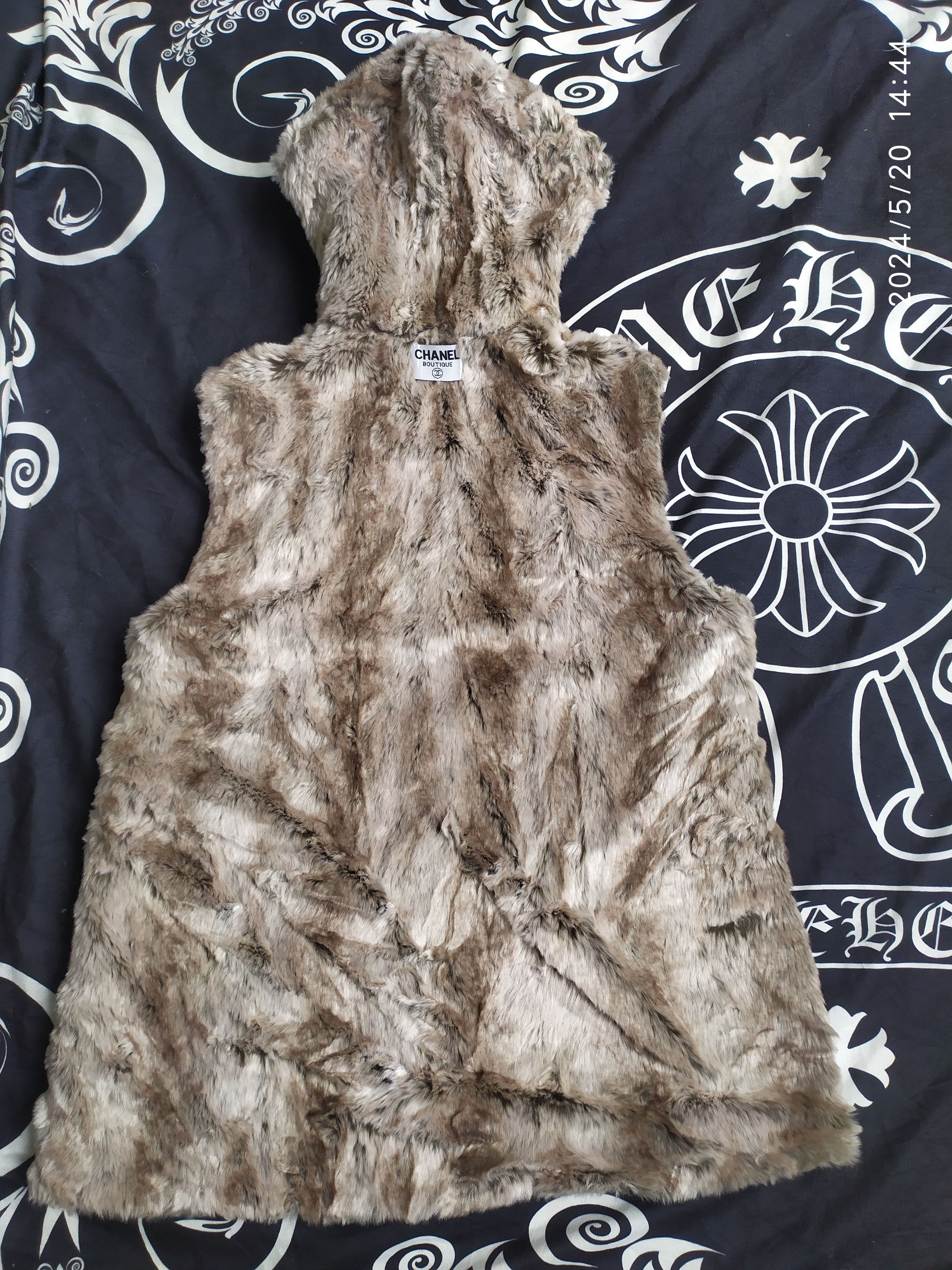 If Six Was Nine JAPANESE BRAND MINK FUR VEST HOODIE Size US M / EU 48-50 / 2 - 2 Thumbnail