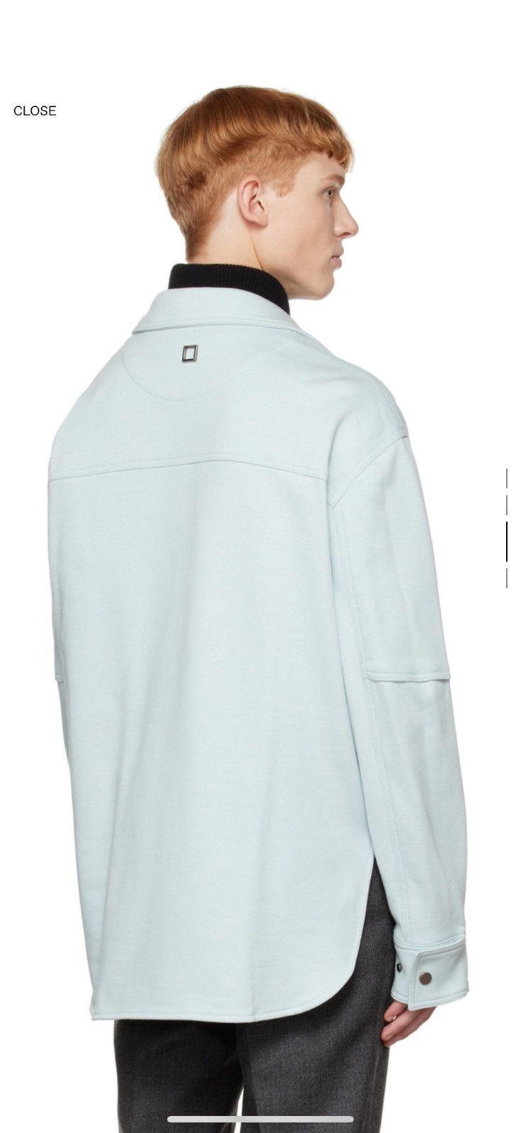 Wooyoungmi Blue Pocket Jacket Size US S / EU 44-46 / 1 - 6 Thumbnail