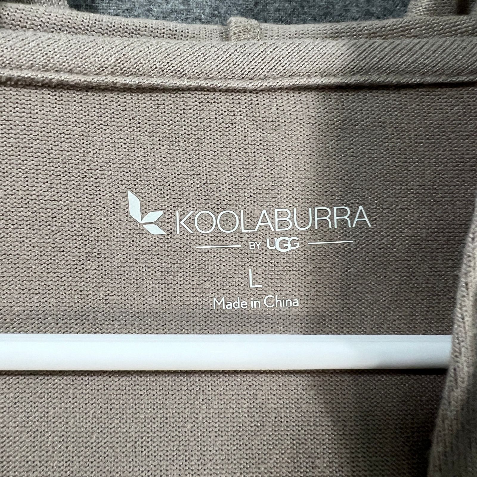 Other Koolaburra by UGG Marshmallow Jersey Hooded Cardigan Size L / US 10 / IT 46 - 3 Thumbnail