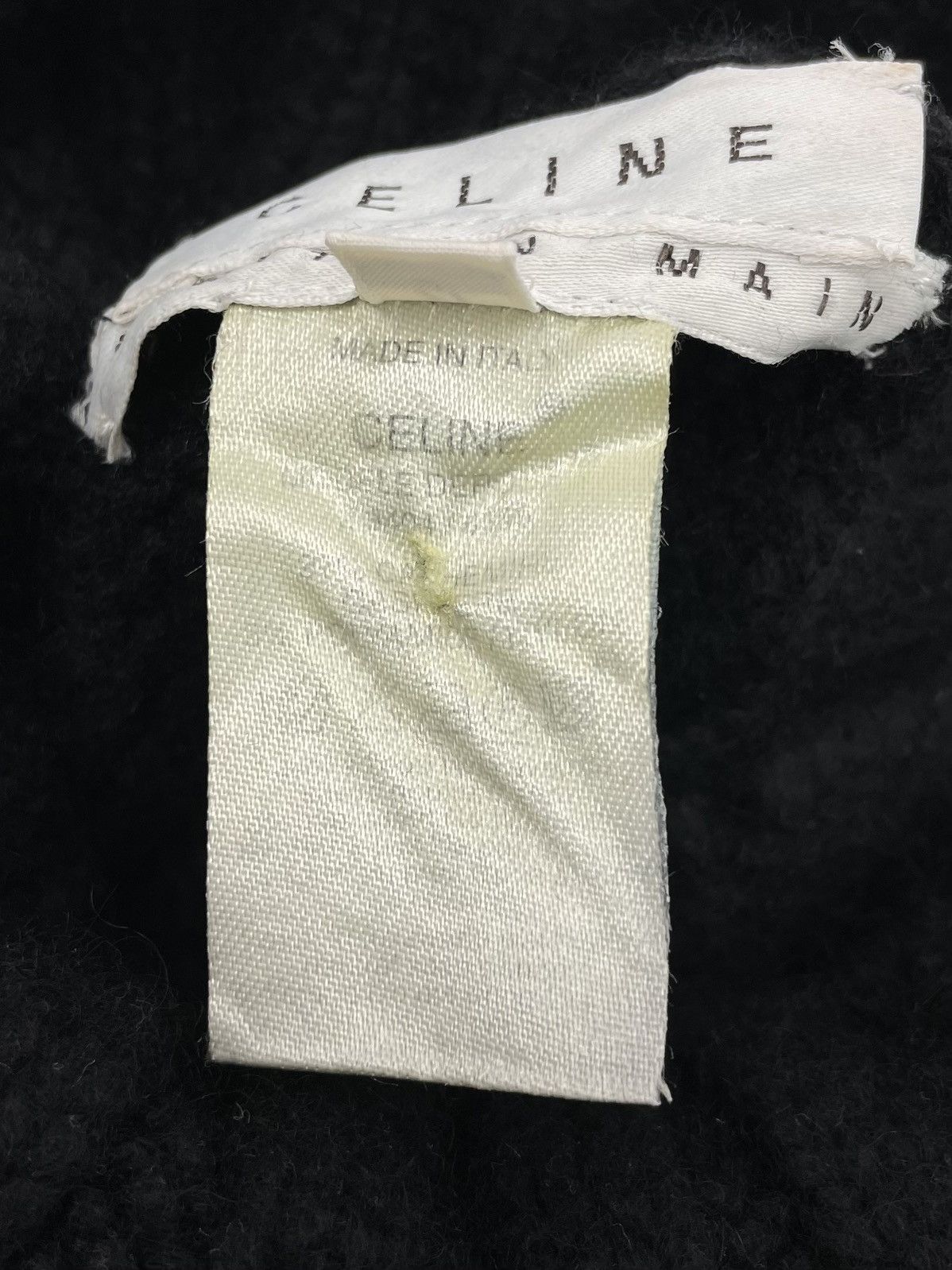 Celine Vintage CELINE Paris “Finition Main” Cashmere Vest Size M / US 6-8 / IT 42-44 - 9 Thumbnail