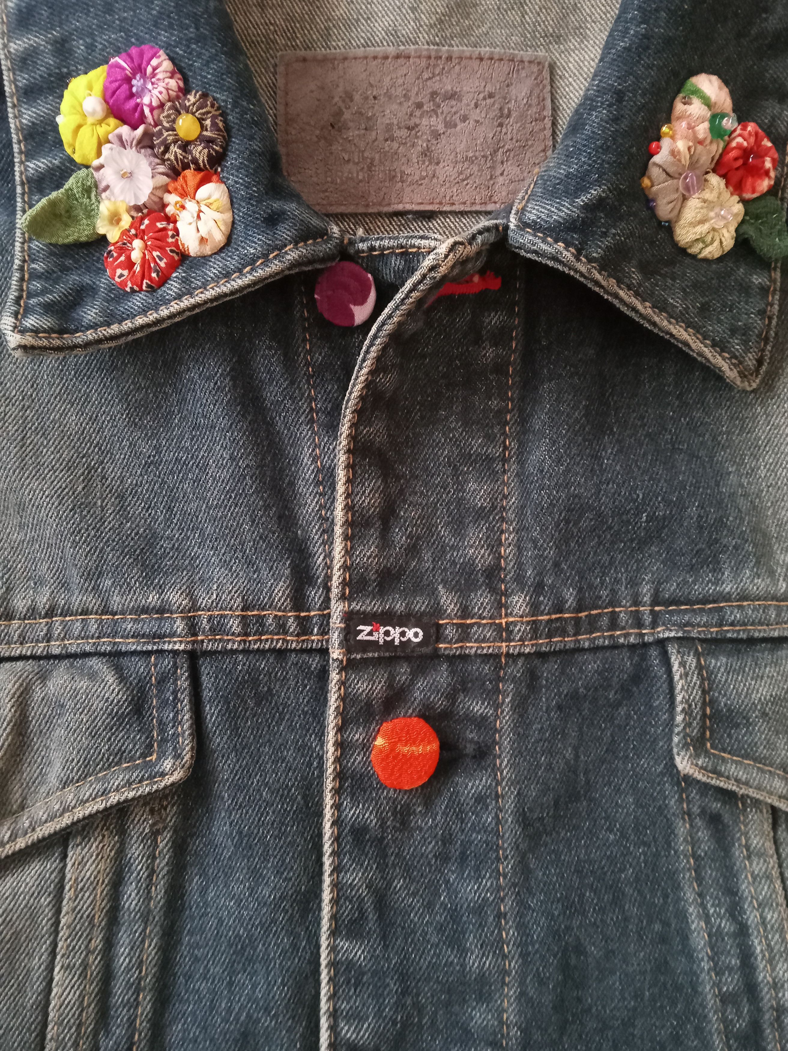 Zippo Zippo Rework Patch Rare Design Denim Jacket Size US L / EU 52-54 / 3 - 6 Thumbnail