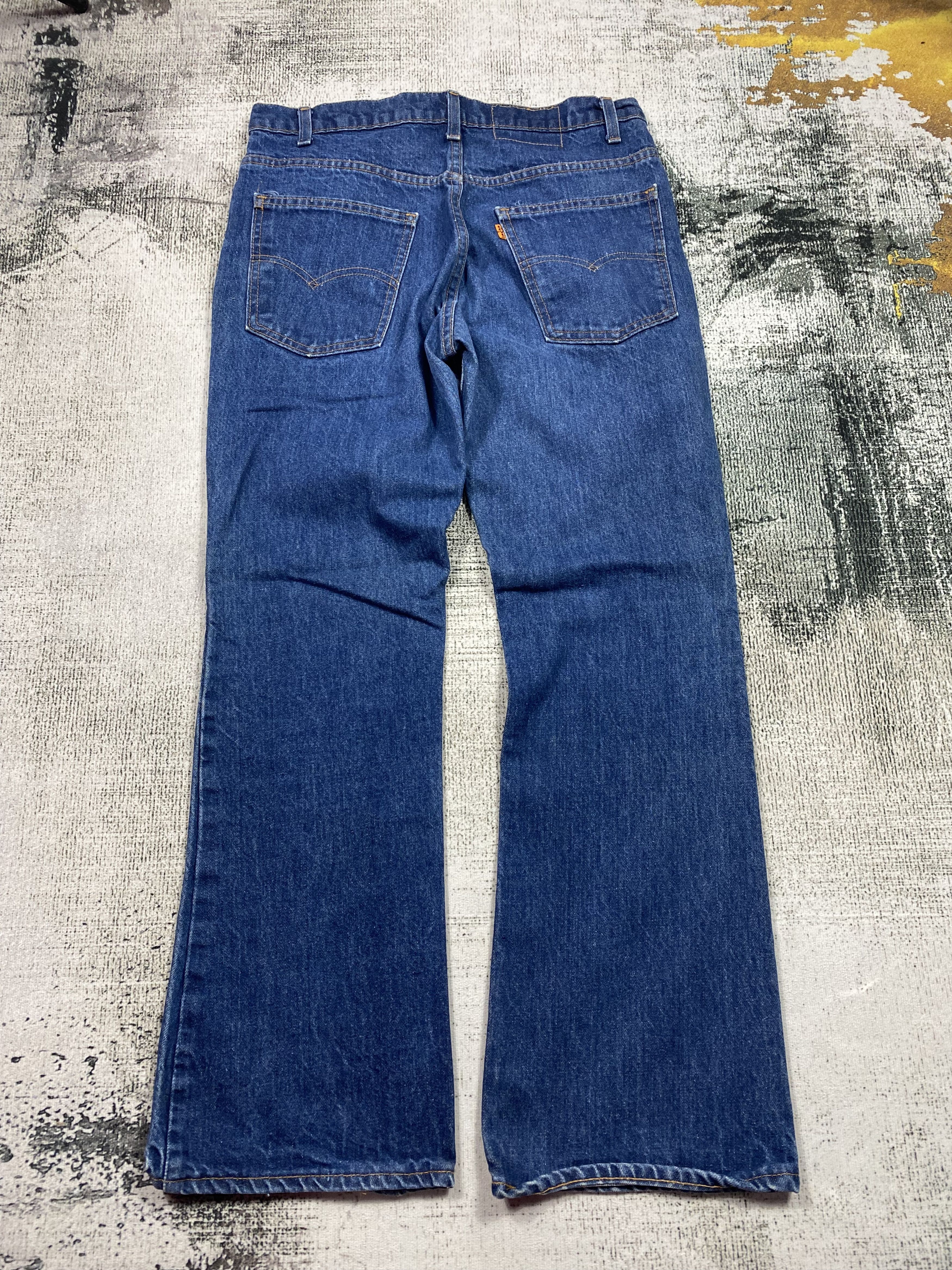 Levi's Vintage Clothing SICKS💥 517 Jeans Bootcut USA Orange Tab Vintage 80s Size US 32 / EU 48 - 1 Thumbnail