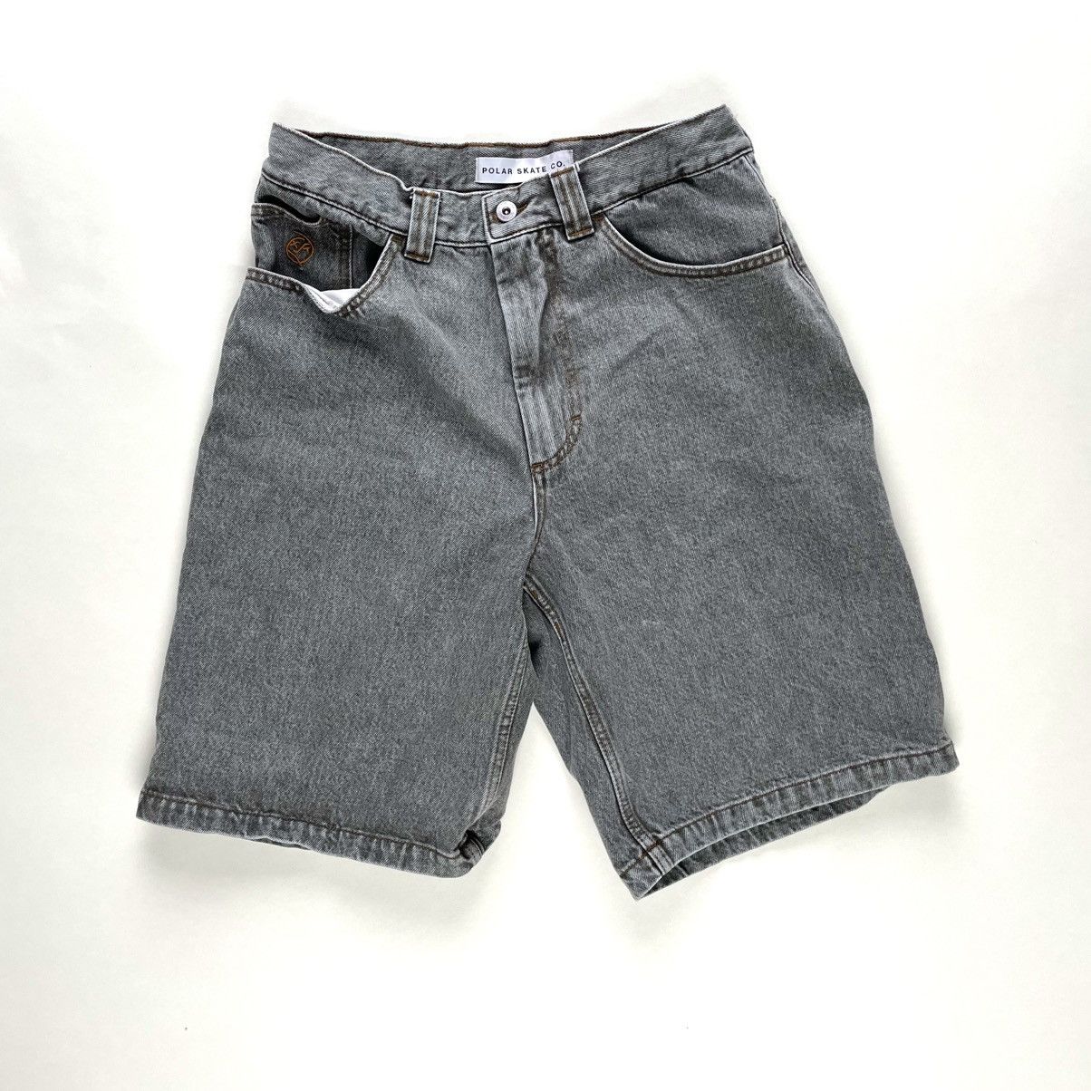Polar Skate Co. Grey polar skate co denim shorts Size US 30 / EU 46 - 1 Thumbnail