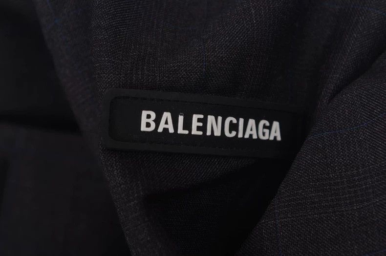 Balenciaga Balenciaga Solid Color + Wool + Blazer Jacket Size US S / EU 44-46 / 1 - 4 Thumbnail