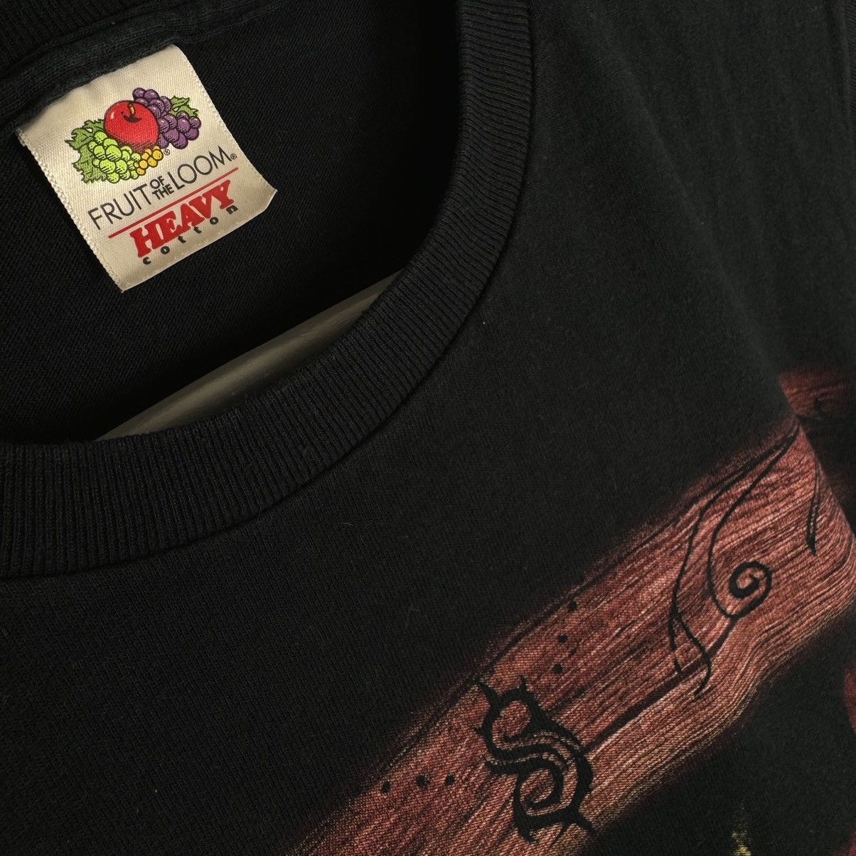 Band Tees Vintage Early 00s Slipknot Clown Rare Print Metal T Shirt Size US M / EU 48-50 / 2 - 3 Thumbnail