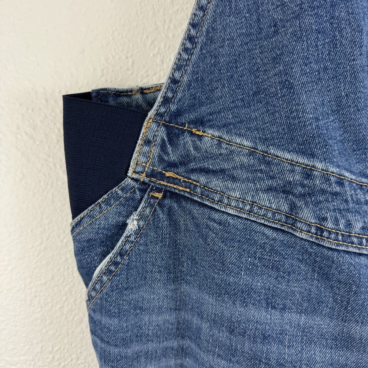 Old Navy OLD NAVY Maternity Side-Panel OG Short Jean Overalls Size 30" / US 8 / IT 44 - 7 Thumbnail