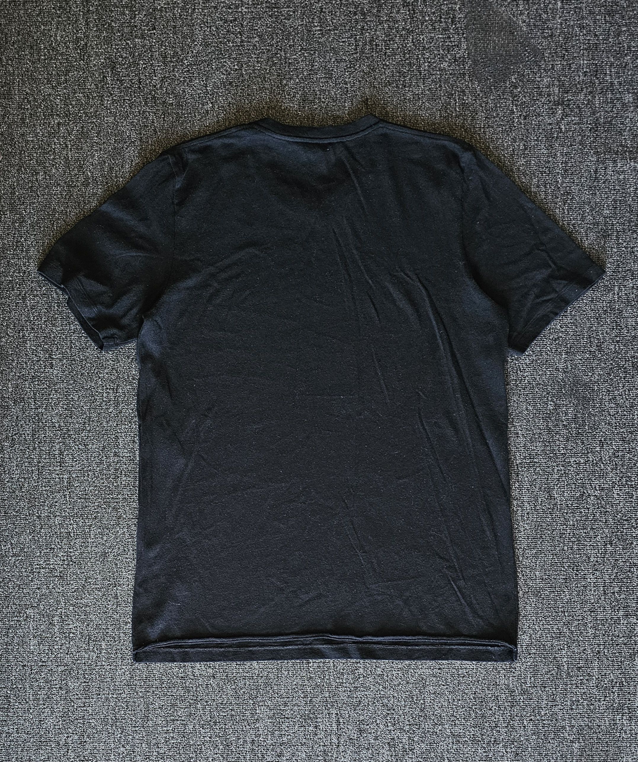 Saint Laurent Paris Saint Laurent Men's Black T-Shirt Size M Size US M / EU 48-50 / 2 - 4 Thumbnail