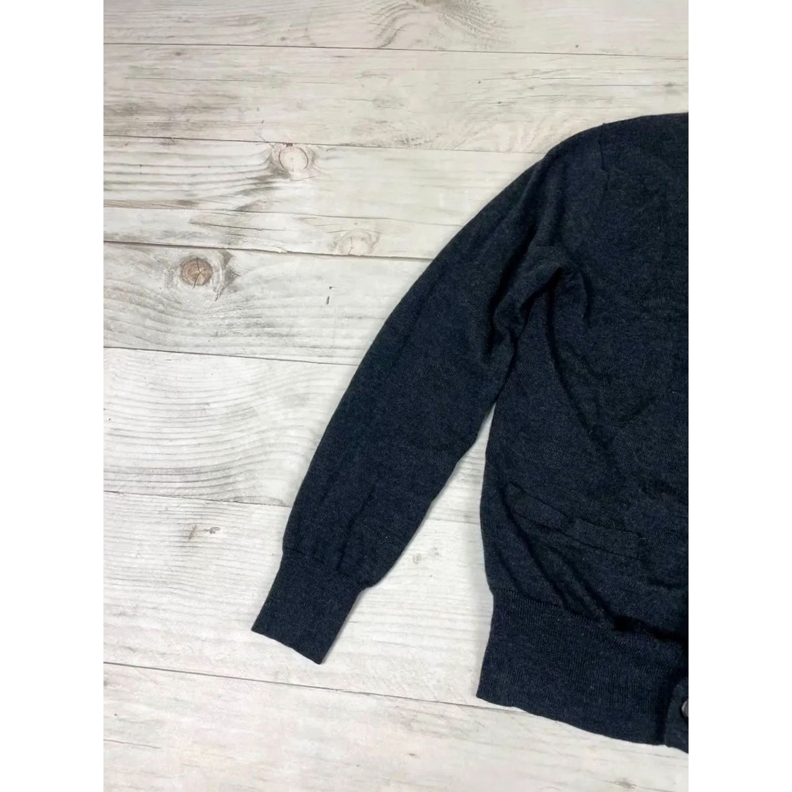 Polo Ralph Lauren VINTAGE Polo Ralph Lauren Sweater Cardigan Men Size S Grey Wool Old Money Size US S / EU 44-46 / 1 - 4 Thumbnail