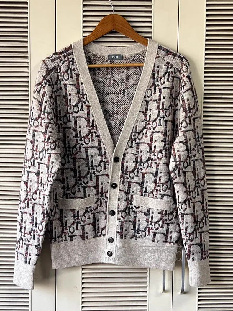 Dior Dior Woollen knitted cardigan coat Size US S / EU 44-46 / 1 - 1 Thumbnail