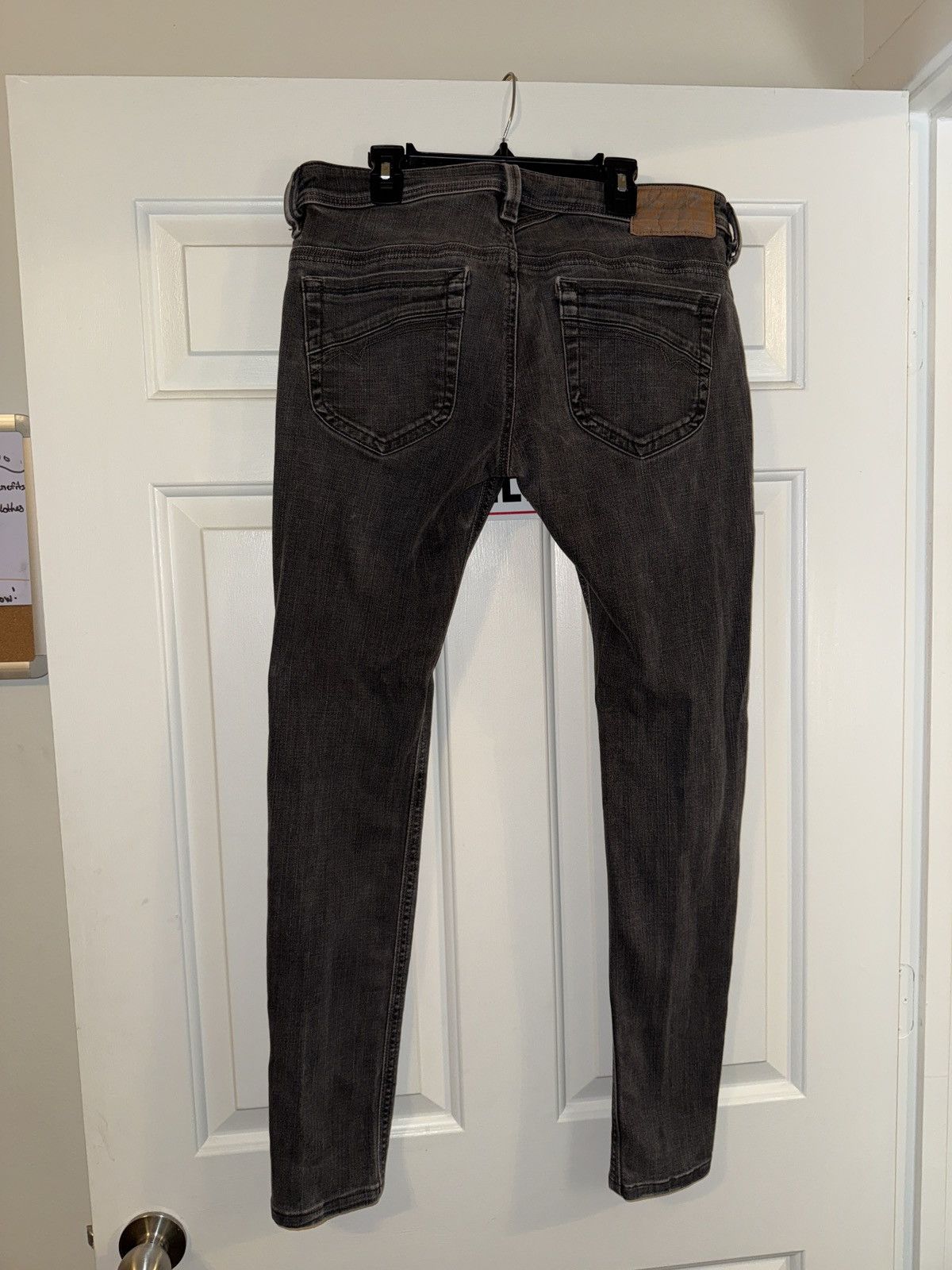 Diesel Black washed Diesel Straight leg jeans sz 31 Size US 31 - 4 Thumbnail