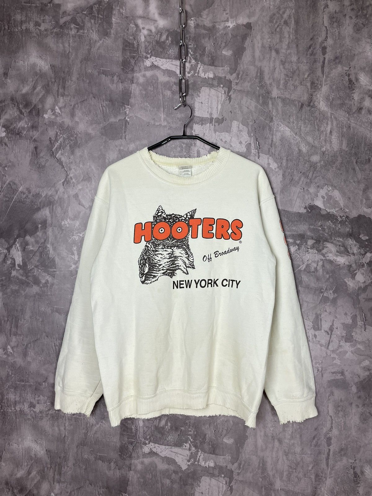 Band Tees × Vintage Vintage Hooters crewneck Size US S / EU 44-46 / 1 - 1 Thumbnail
