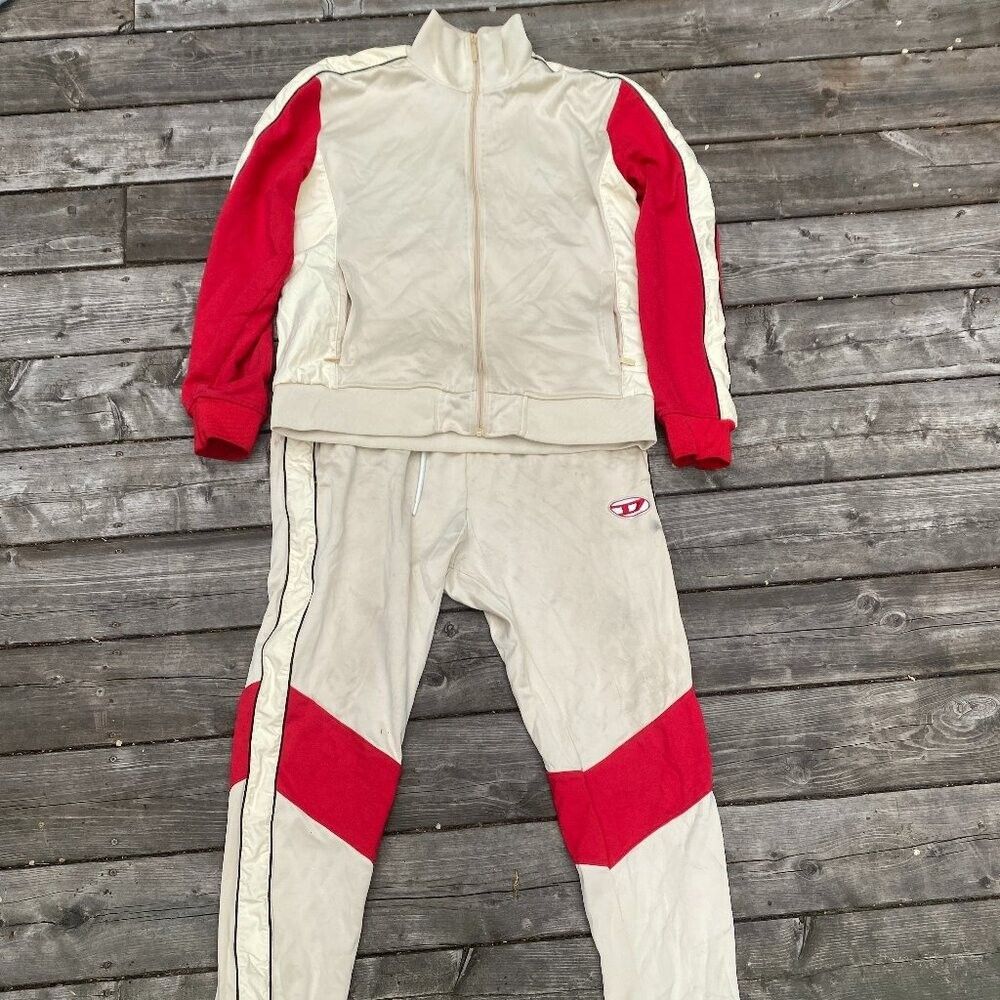 Diesel Vintage y2k Diesel Blocker Track Suit With Jacket and Pants Size US XL / EU 56 / 4 - 1 Thumbnail