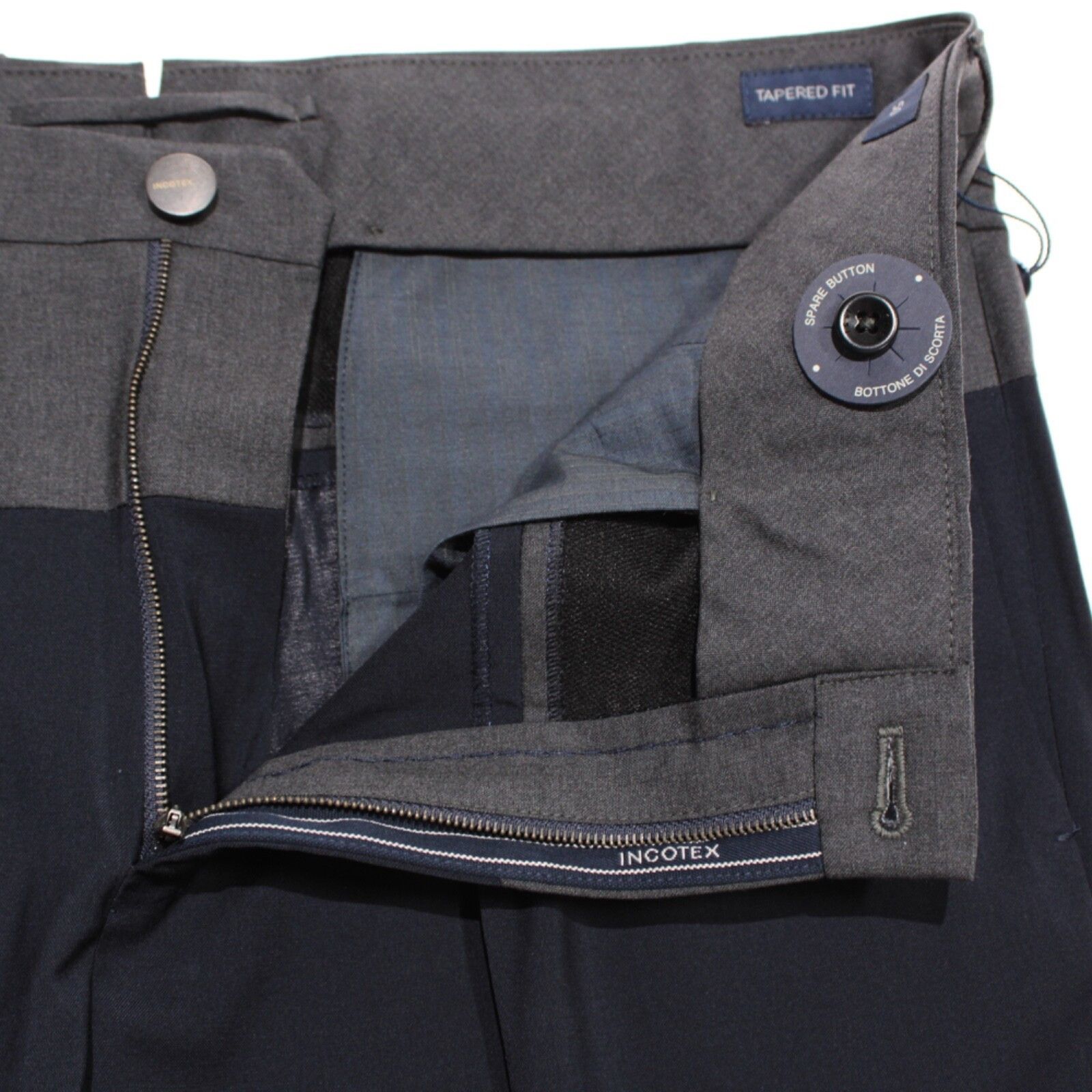 Incotex INCOTEX New with tags Dress Pants Size 34 US In Blue Size US 34 / EU 50 - 3 Thumbnail