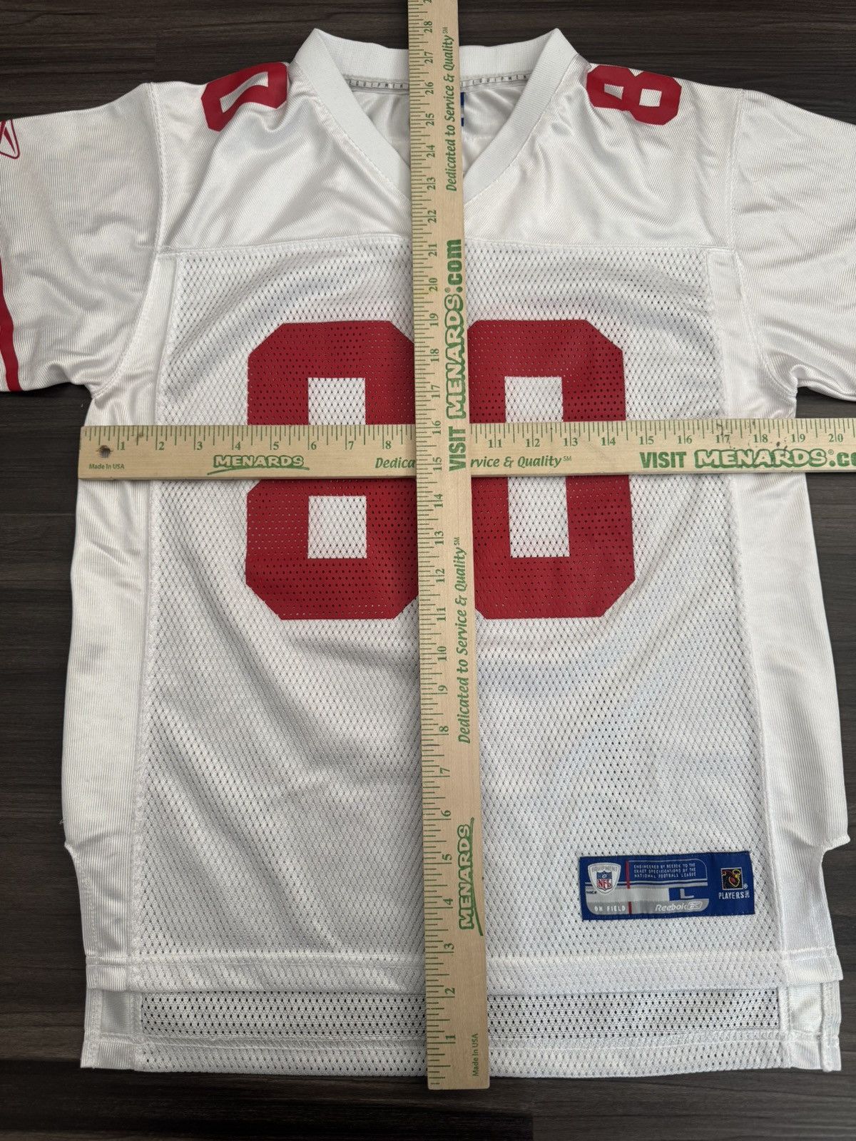 Reebok YOUTH Jeremy Shockey #80 New York Giants Jersey 14-16 Size US L / EU 52-54 / 3 - 5 Thumbnail