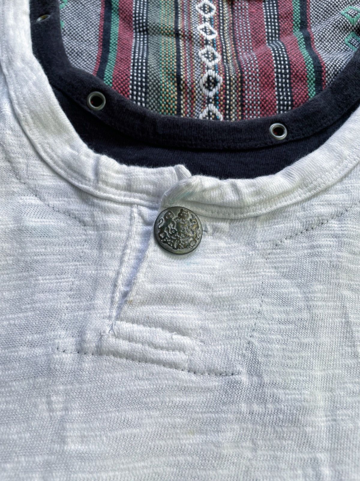 Japanese Brand BEAUMERE DOUBLE LAYER JAPAN STYLE TEE Size US M / EU 48-50 / 2 - 5 Thumbnail