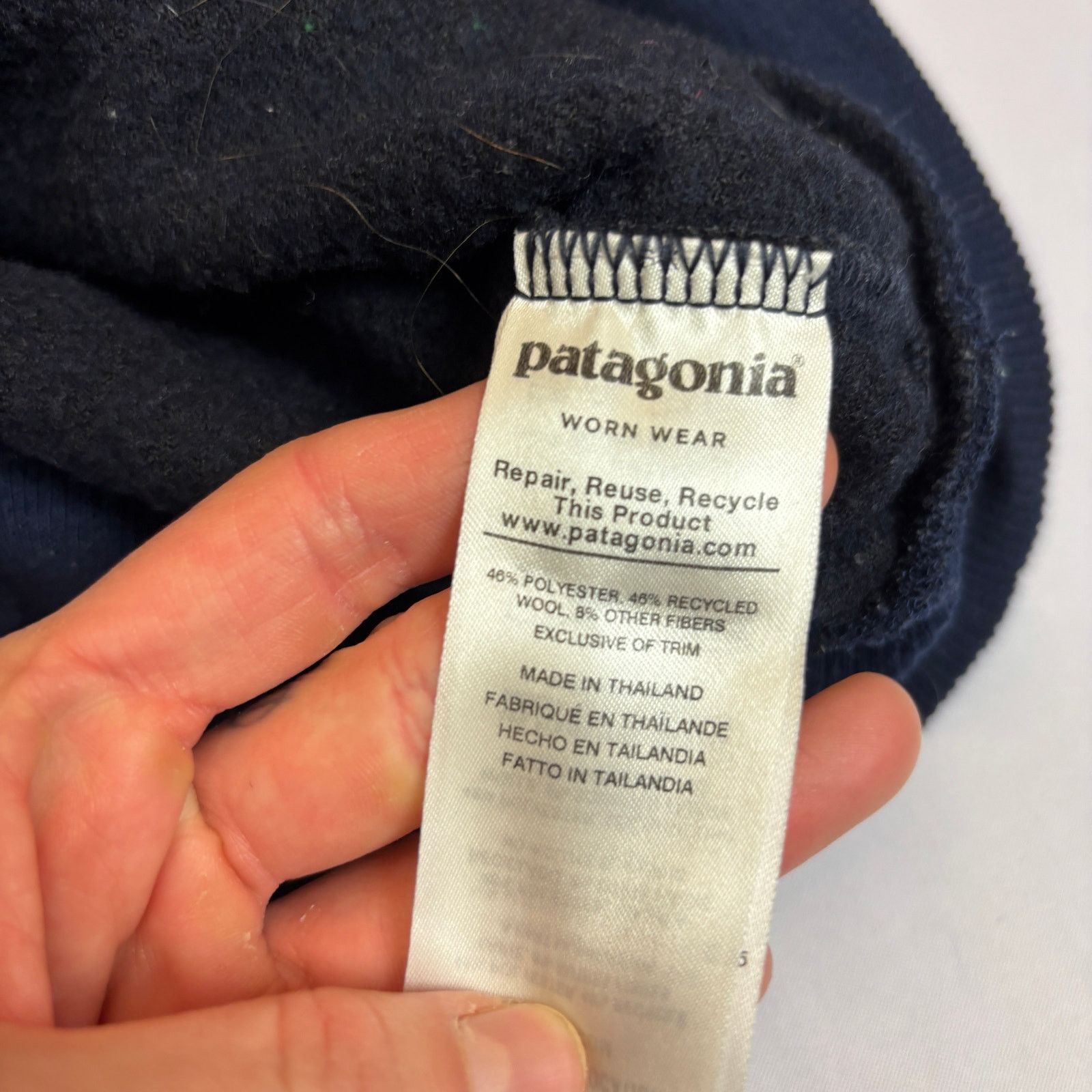 Patagonia Patagonia Woolyester Fleece Pullover 1/4 Zip Jacket Men's M Size US M / EU 48-50 / 2 - 7 Thumbnail
