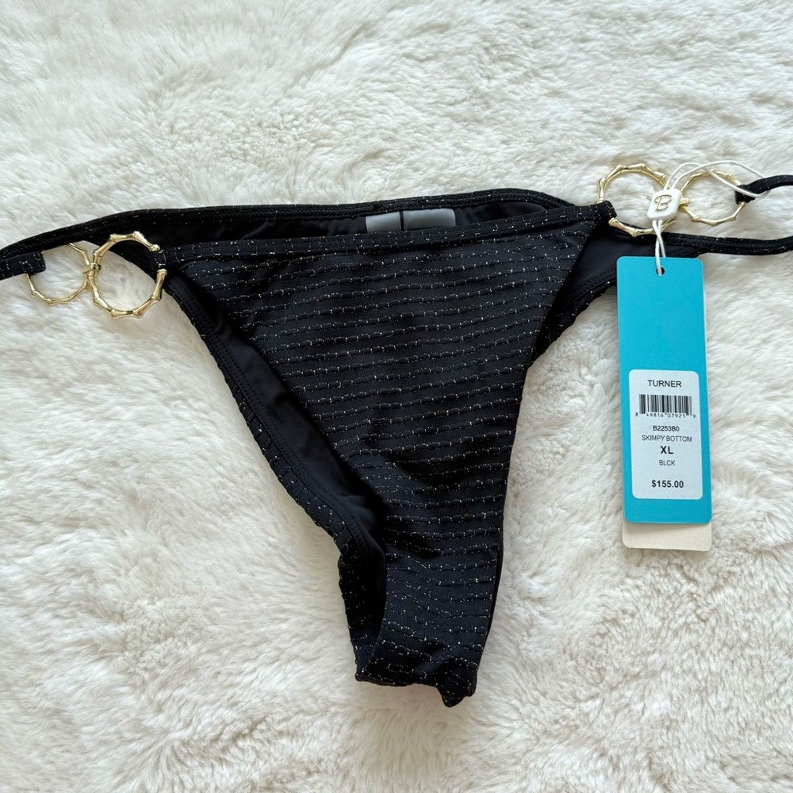 Other NWT!!! Beach Bunny Turner bikini bottom size XL Retail 155$ Size XL / US 12-14 / IT 48-50 - 1 Thumbnail