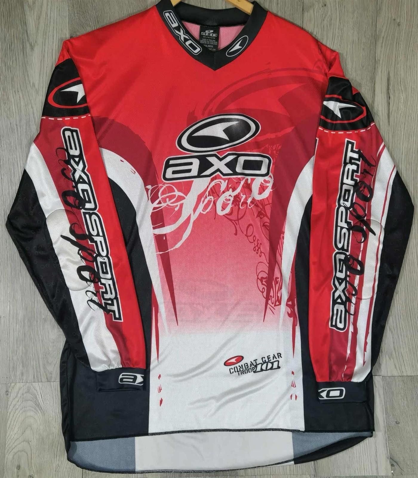 Other Axo Sport Combat Gear Troop 101 Red Motocross Jersey XXL #6 Size US XXL / EU 58 / 5 - 1 Thumbnail