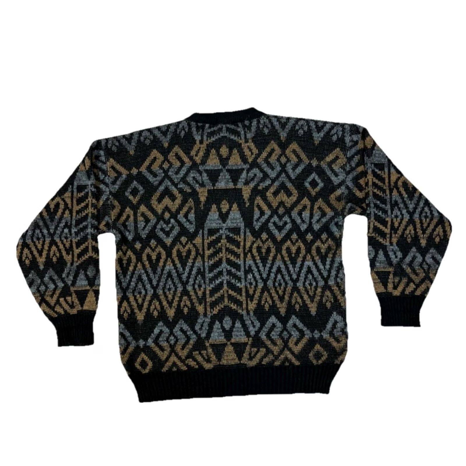 McGregor VINTAGE McGregor Sweater Geometric Pattern • Men’s Size L Pullover Size US L / EU 52-54 / 3 - 2 Thumbnail
