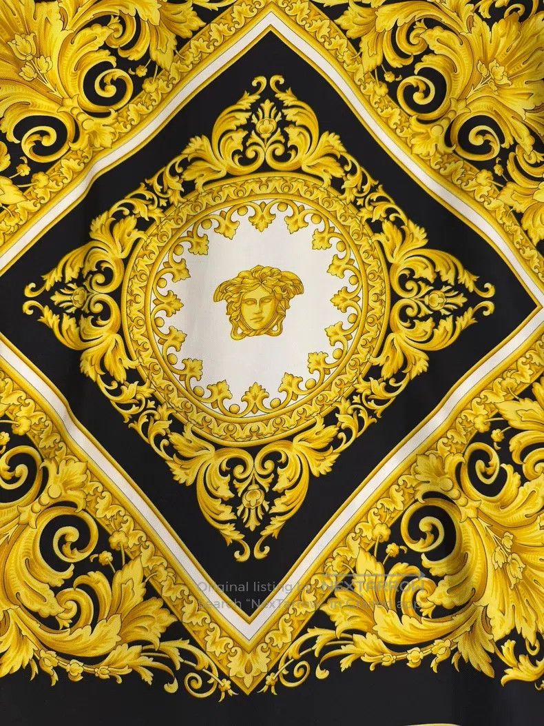 Versace Versace Black and gold Medusa long-sleeved shirt Size US L / EU 52-54 / 3 - 6 Thumbnail