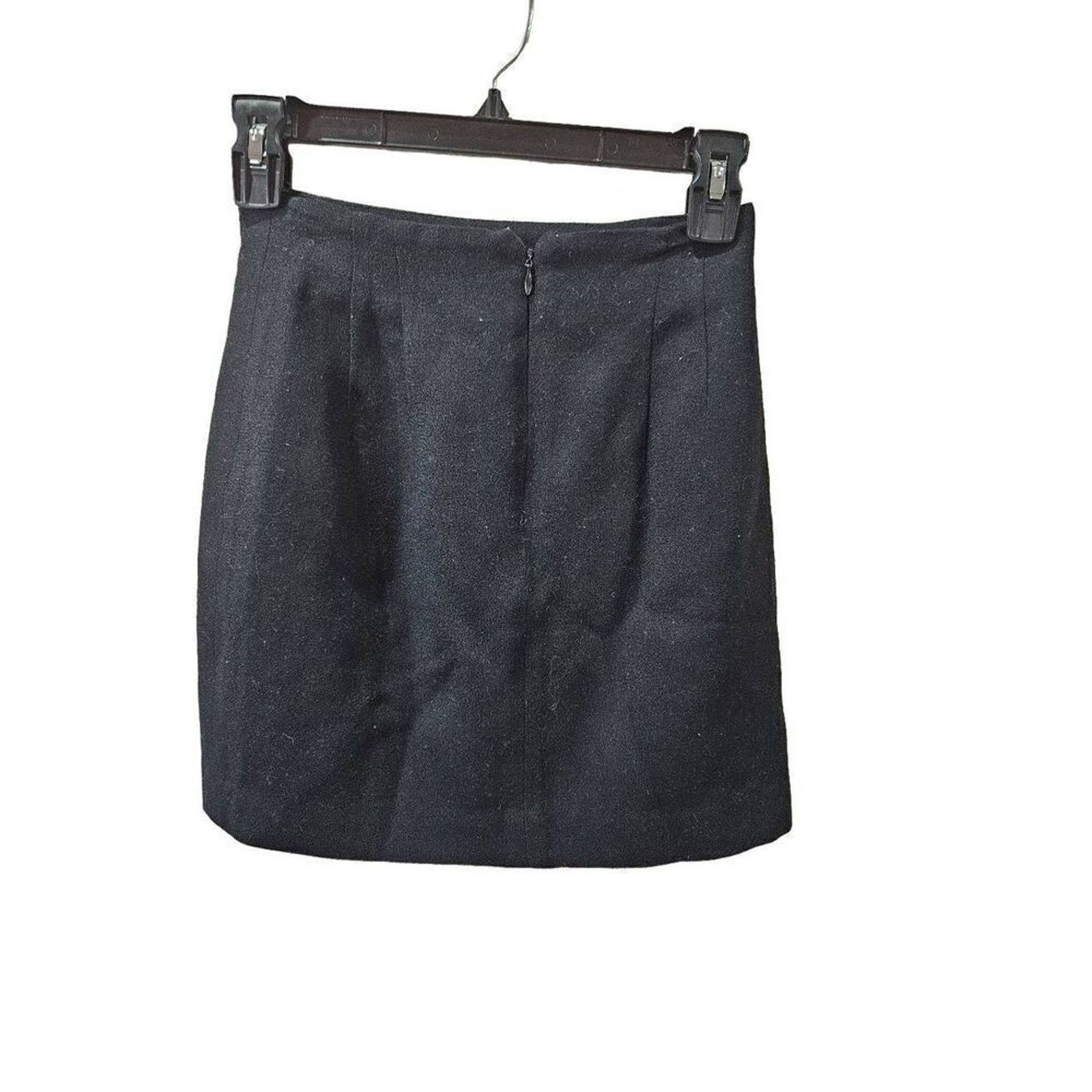 Jones New York Jones New York 2P wool skirt Size 24" / US 00 / IT 34 - 4 Thumbnail