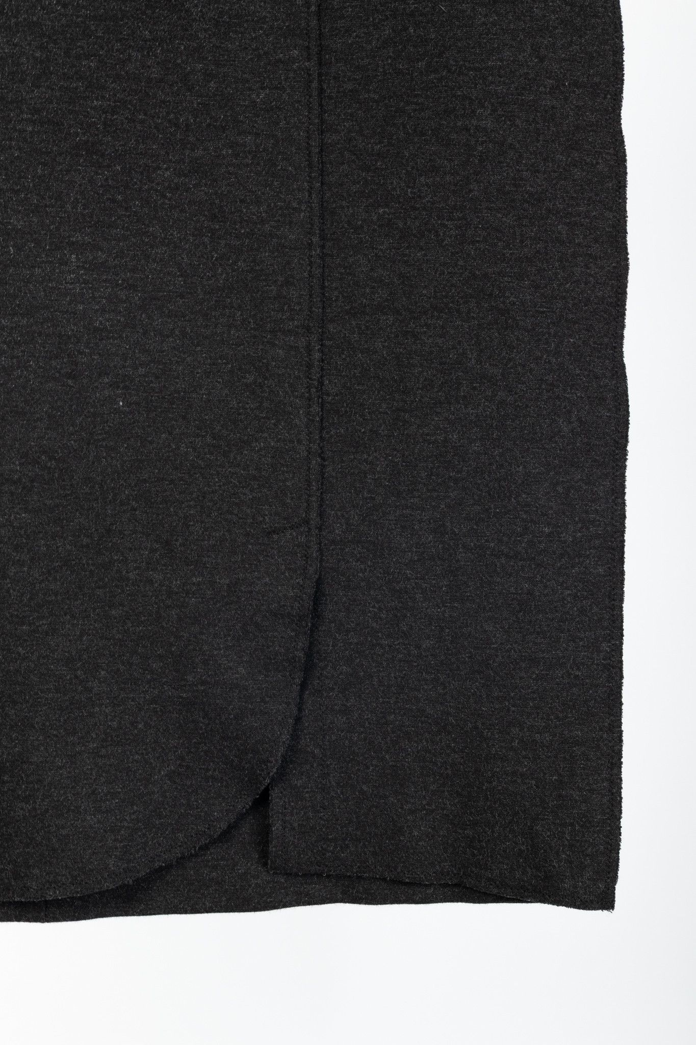 Marie Saint Pierre Marie Saint Pierre Charcoal Ponte Raw-Seam Pencil Skirt Size 32" / US 10 / IT 46 - 4 Thumbnail