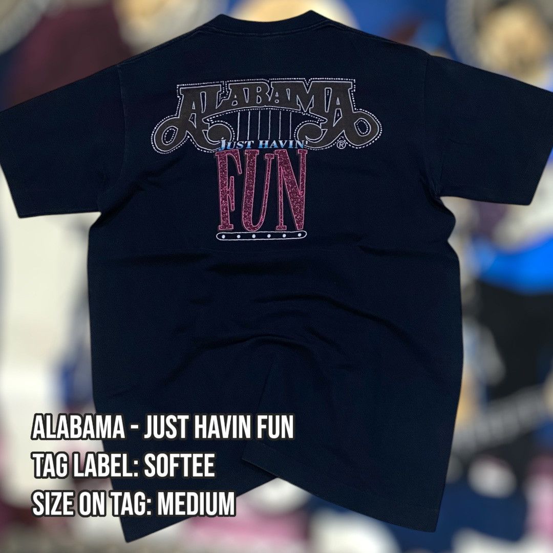 Band Tees Alabama - Just Havin Fun Band Tee Size US M / EU 48-50 / 2 - 2 Thumbnail
