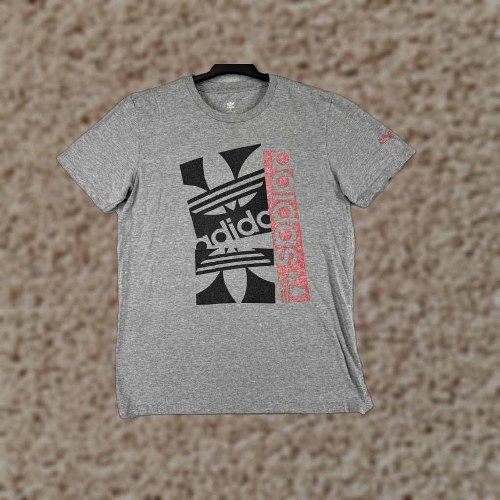 Adidas Adidas Shirt Mens Small Gray Short Sleeve Crew Neck 100% Cotton Trefoil Logo Sports Mens S Gray Adidas Shirt Size US S / EU 44-46 / 1 - 1 Thumbnail