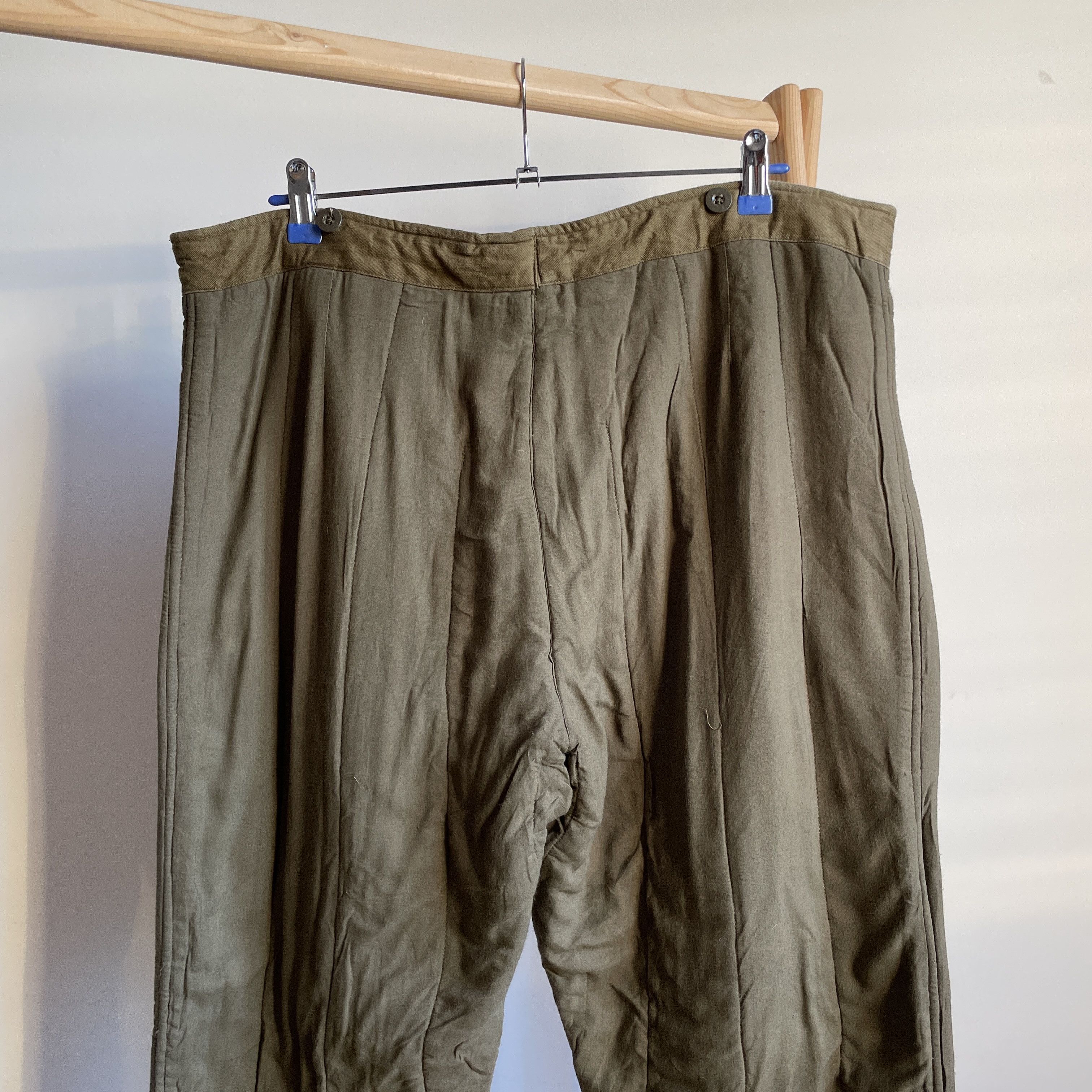 Vintage Czech Army 1963 M60 Vintage Cold Weather Liner Trousers Size US 38 / EU 54 - 4 Thumbnail