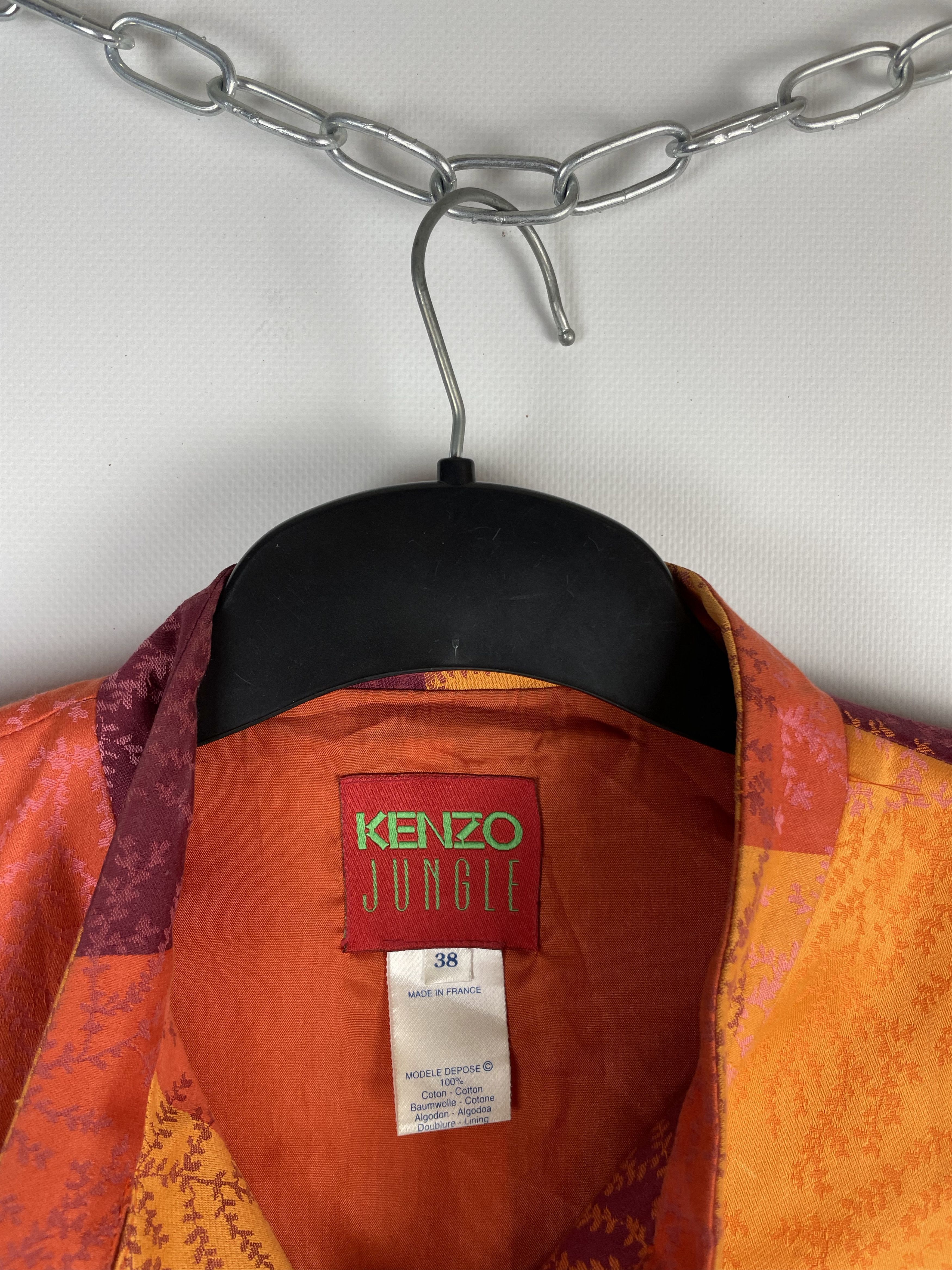 Japanese Brand Kenzo Jungle Blazer Jacket Size S / US 4 / IT 40 - 5 Thumbnail