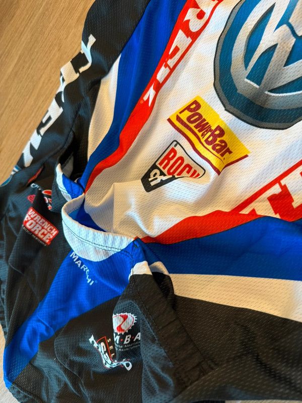 Vintage Trek Volkswagen 90s Vintage Cycling Jersey bike XL Size US XL / EU 56 / 4 - 10 Thumbnail