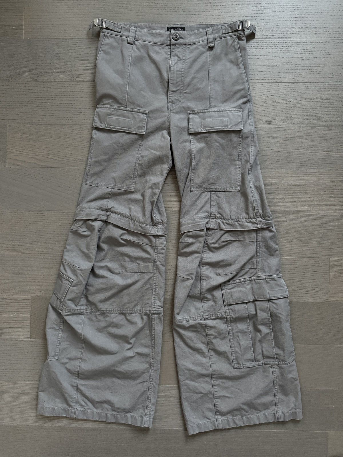 Balenciaga Flared Cargo Pants