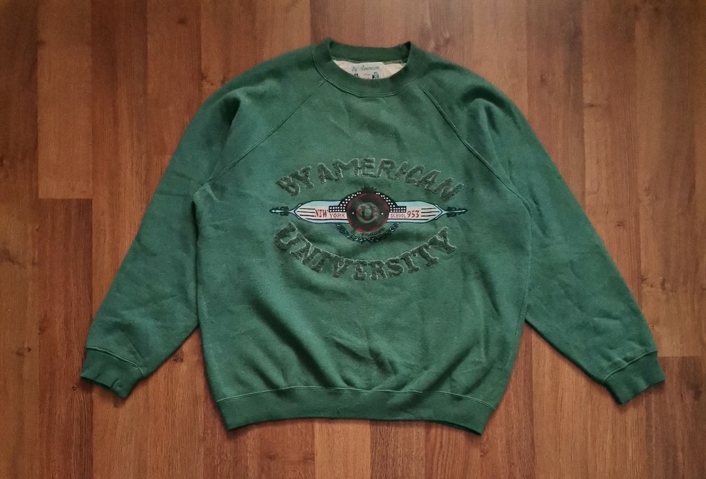 Vintage Vintage Papas American University Sweatshirt Size US L / EU 52-54 / 3 - 1 Thumbnail
