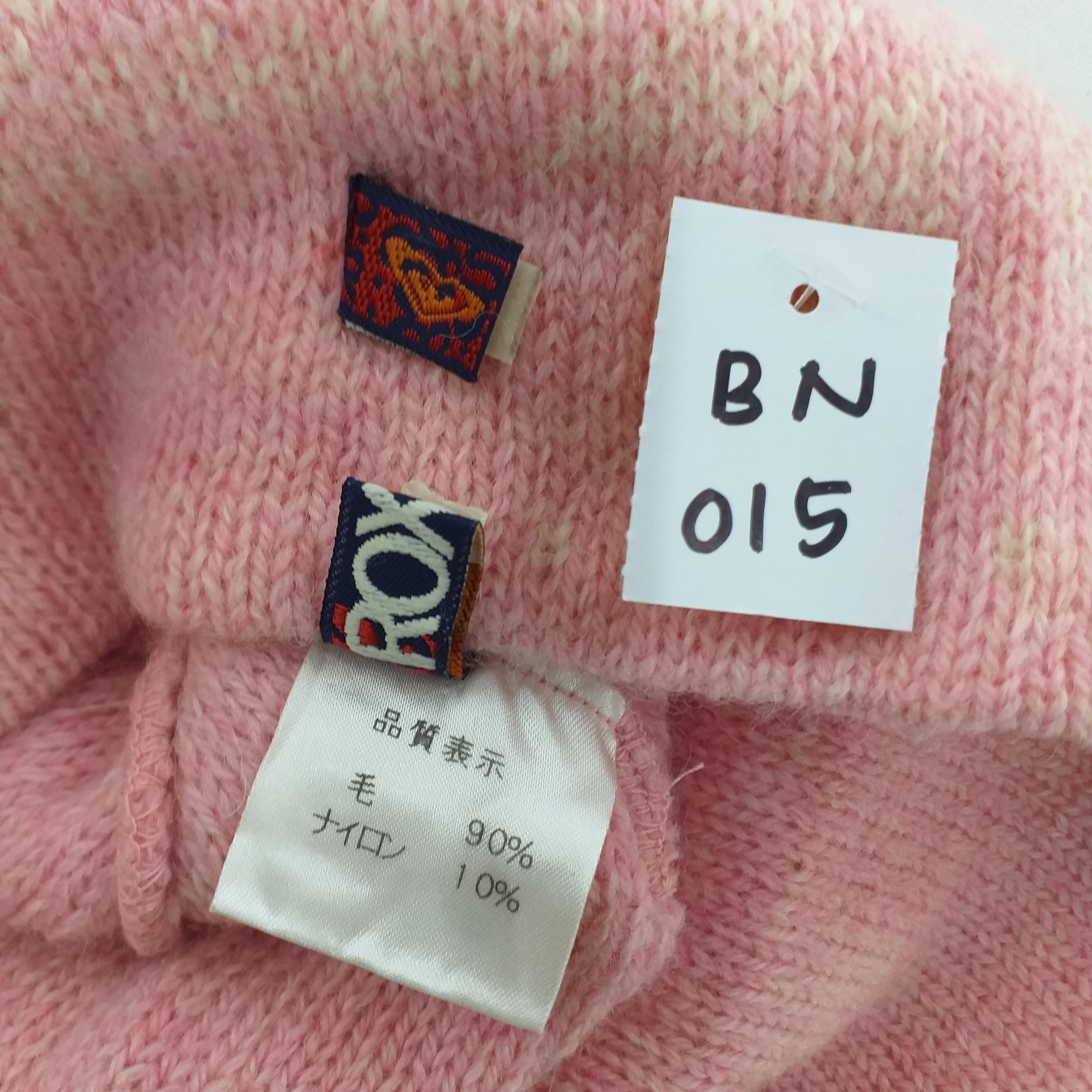 Japanese Brand Pink Roxy Snow Cap Beanie Hat -BN015 Size ONE SIZE - 5 Thumbnail