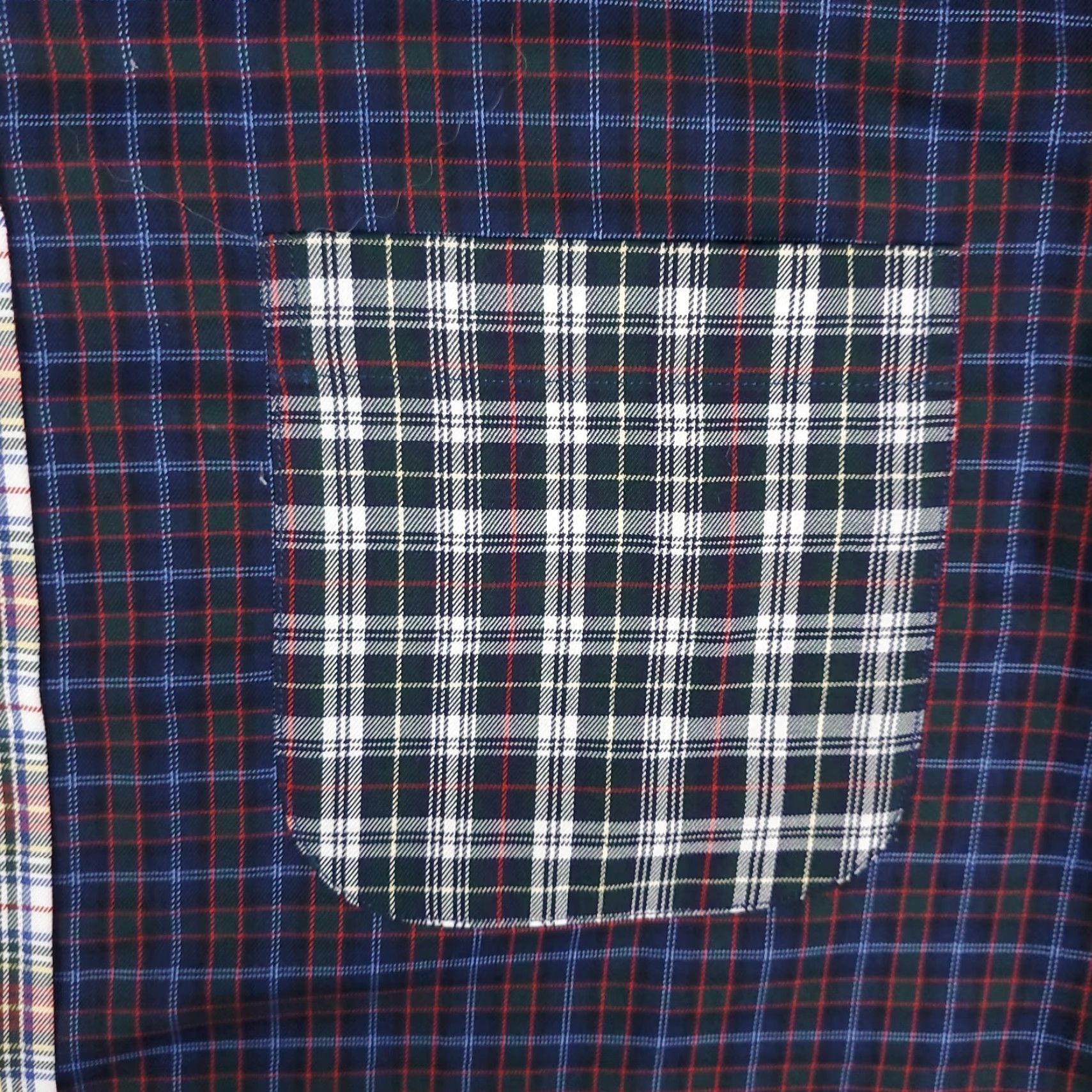 Brooks Brothers Brooks Brothers Shirt Men’s Medium Blue Plaid Non-Iron Button-Up with Pockets All Seasons Regular Fit Size US M / EU 48-50 / 2 - 3 Thumbnail