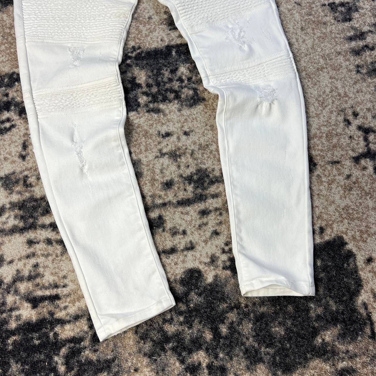 Represent Clo. Represent White Denim Slim Fit Jeans Streetwear Style Size US 32 / EU 48 - 4 Thumbnail