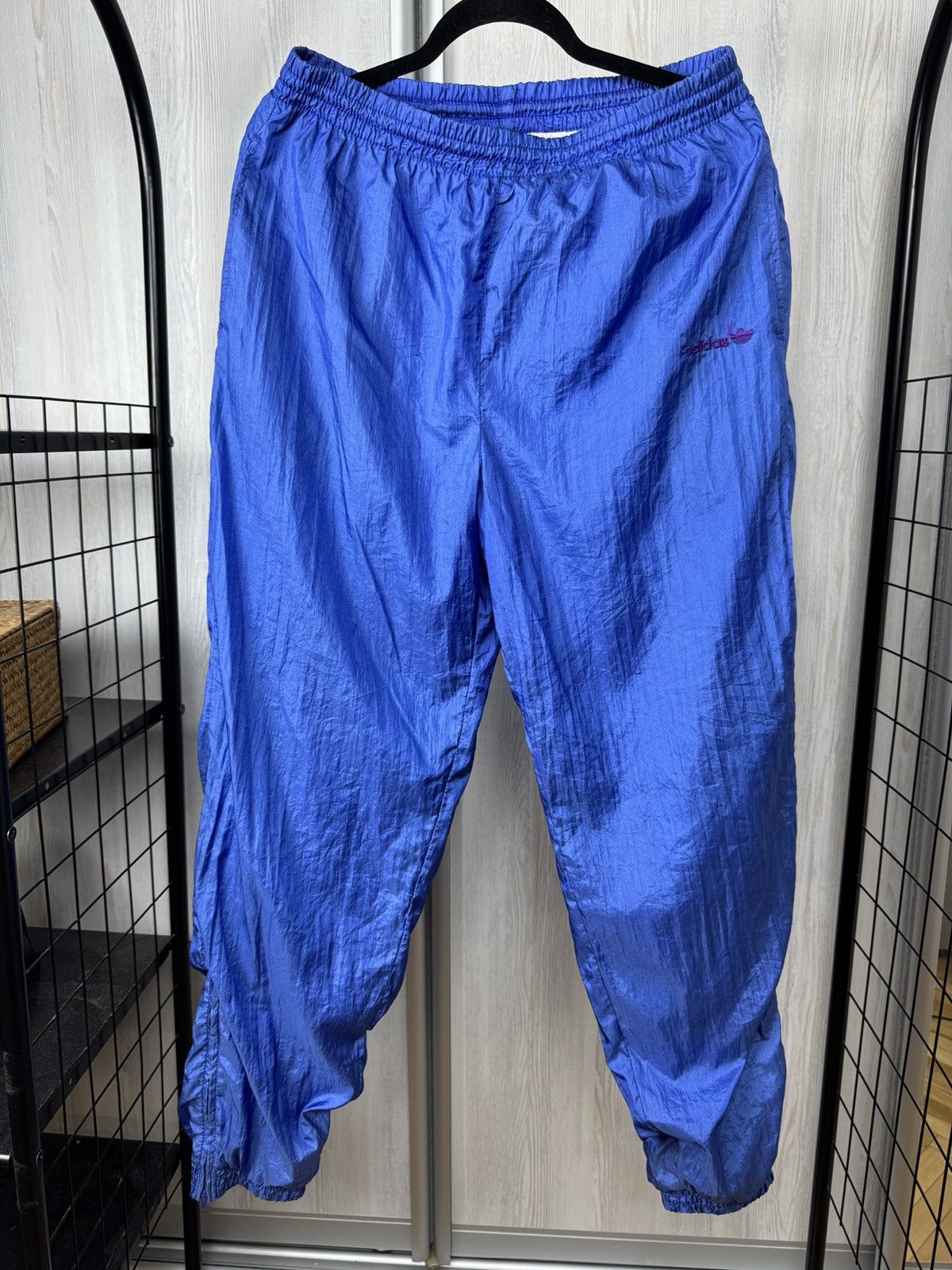 Adidas Adidas vintage 90s nylon shimmer multicolour tracksuit Size US M / EU 48-50 / 2 - 16 Thumbnail