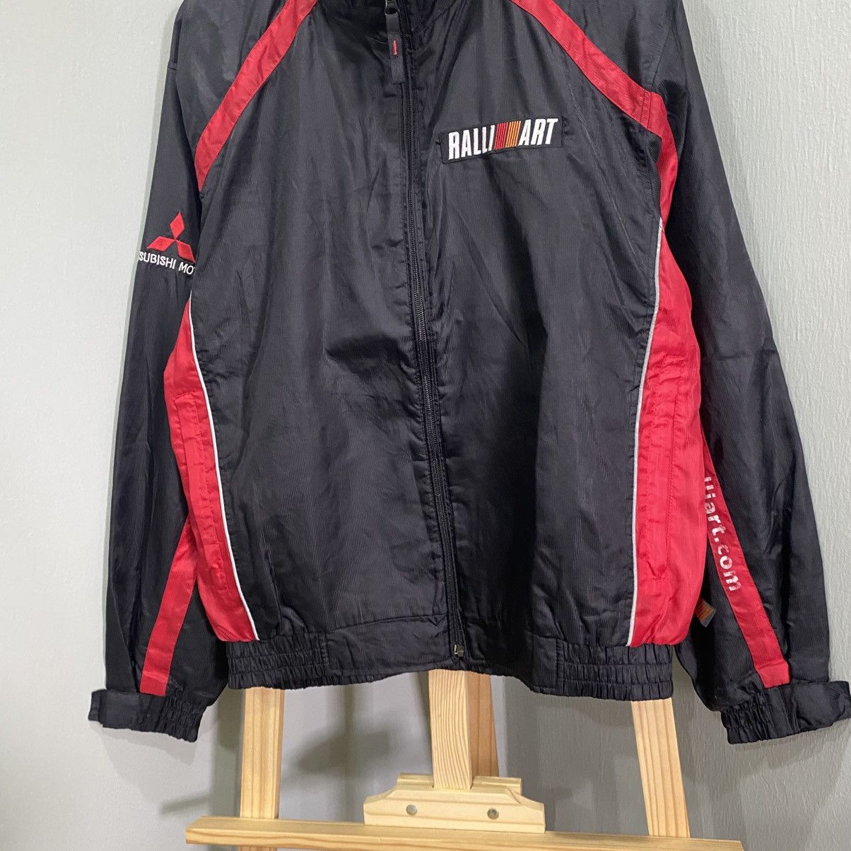 Vintage Vintage Mitsubishi Ralliart Racing Team Nylon - JDM WRC Size US L / EU 52-54 / 3 - 5 Thumbnail