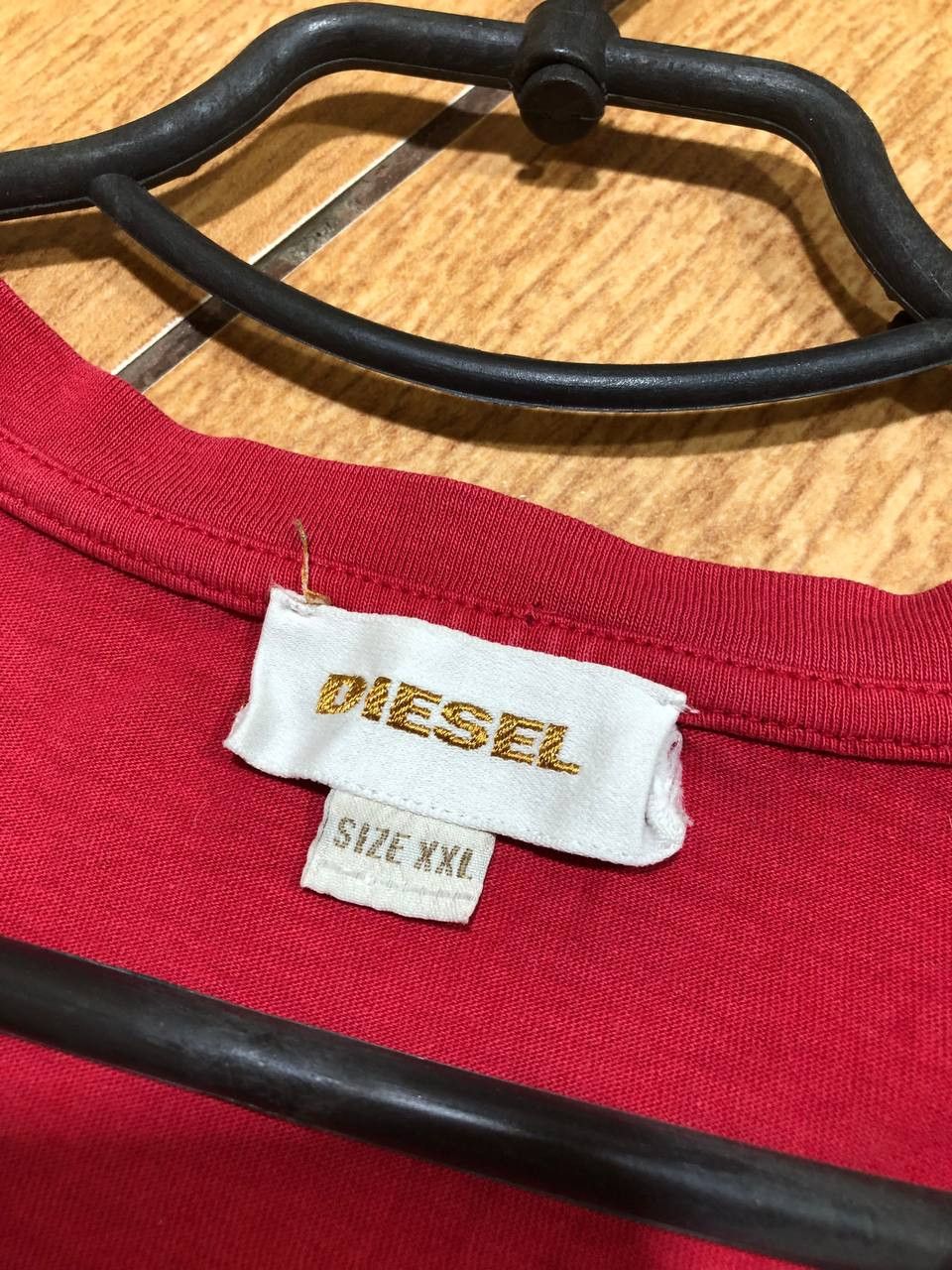 Diesel Diesel 100% Cotton Big Logo Short Sleeve T-Shirt Size XXL Size US XXL / EU 58 / 5 - 2 Thumbnail